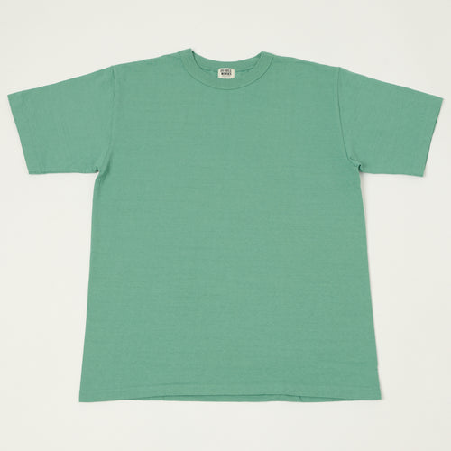 Dubbleworks Fallen Cotton Mid Weight Tee - Emerald