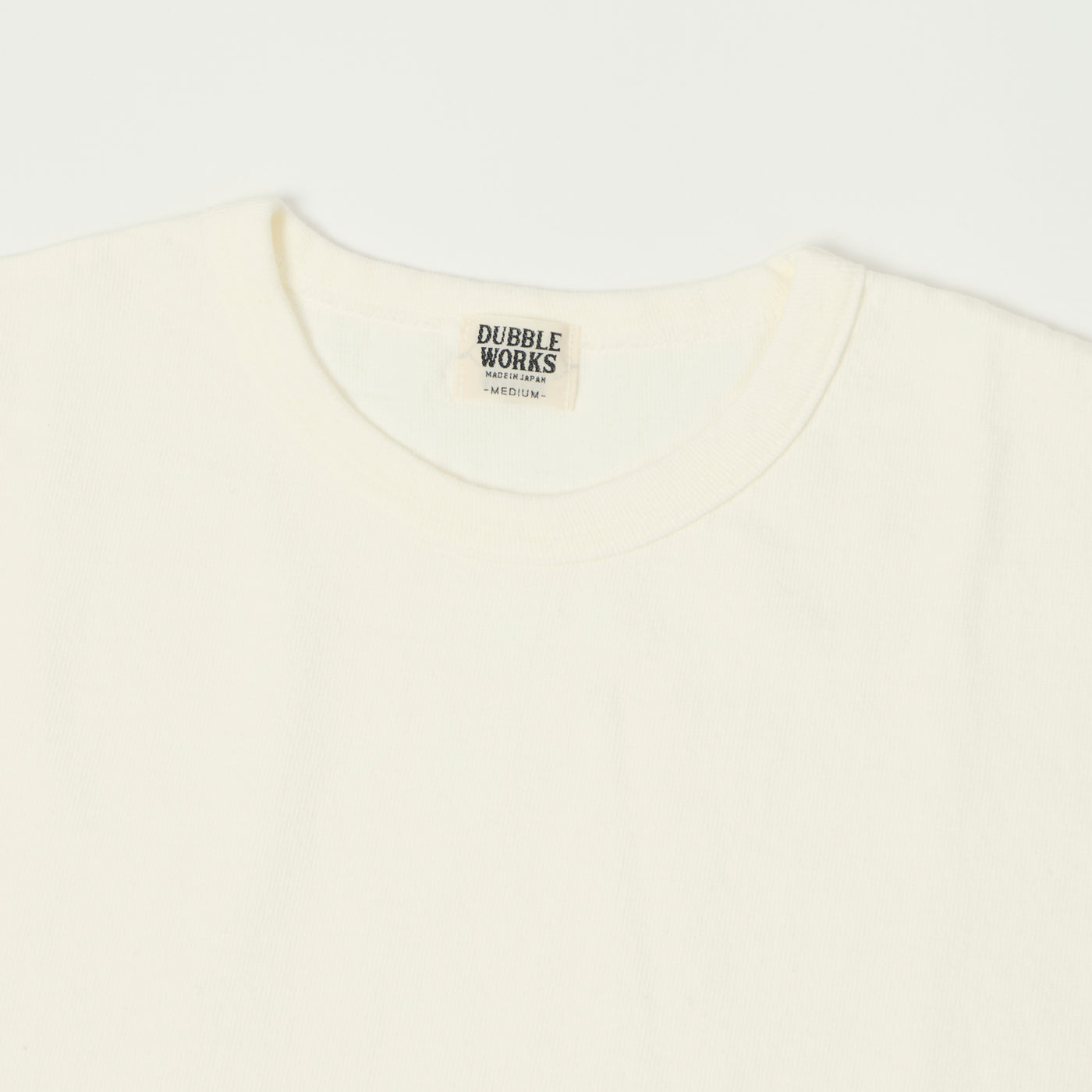 Dubbleworks Heavy Fabric Baseball Tee - Off White