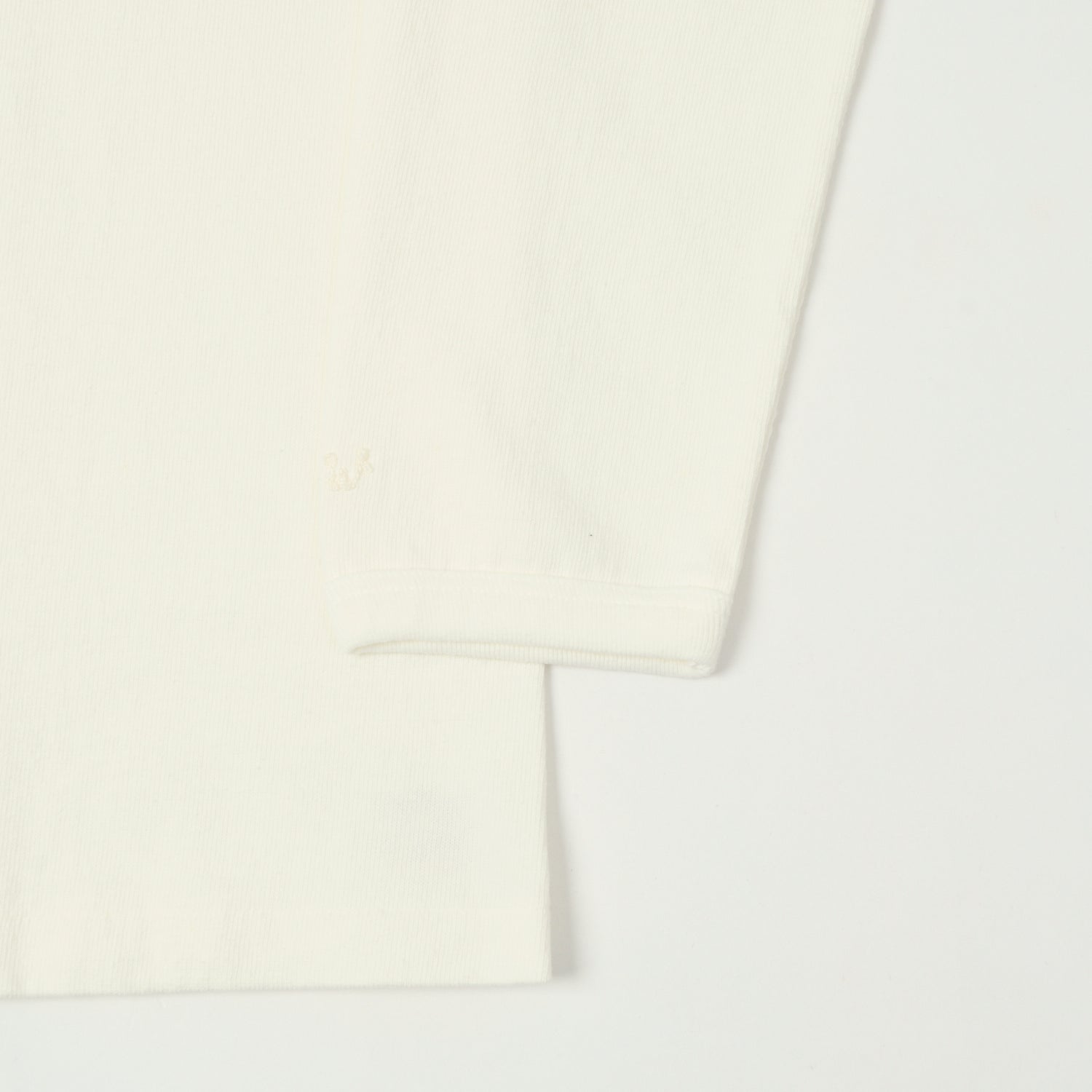 Dubbleworks Heavy Fabric Long Sleeve Tee - Off White