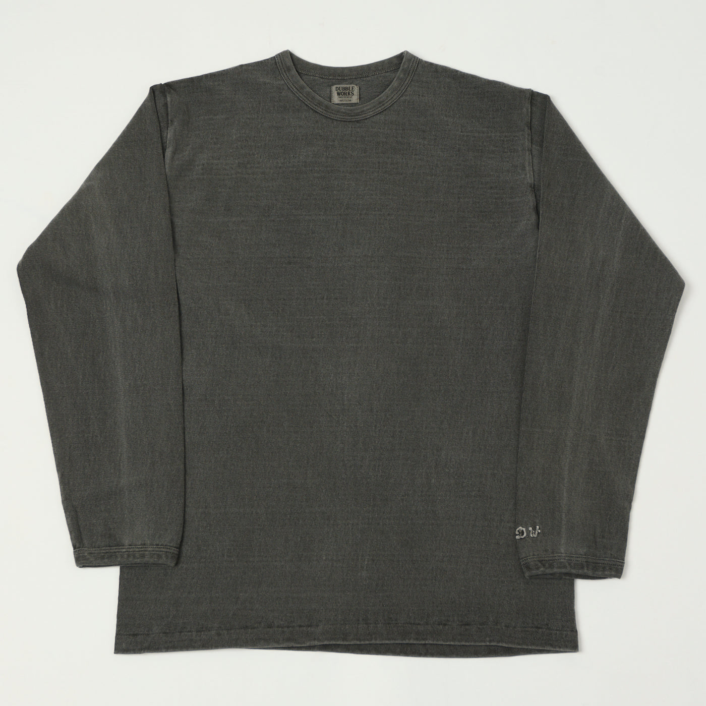 Dubbleworks Heavy Fabric Long Sleeve Pigment Dye Tee - Sumikuro