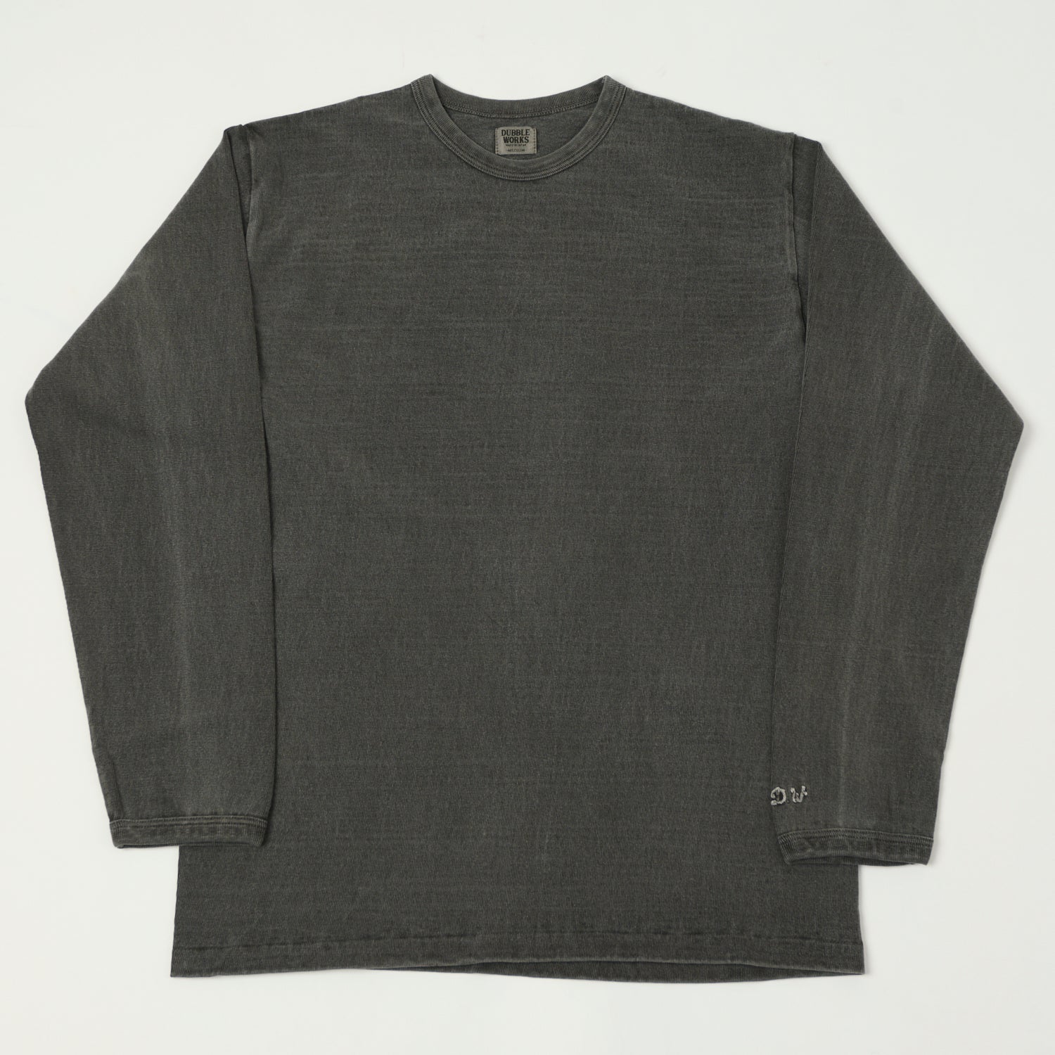 Dubbleworks Heavy Fabric Long Sleeve Pigment Dye Tee - Sumikuro