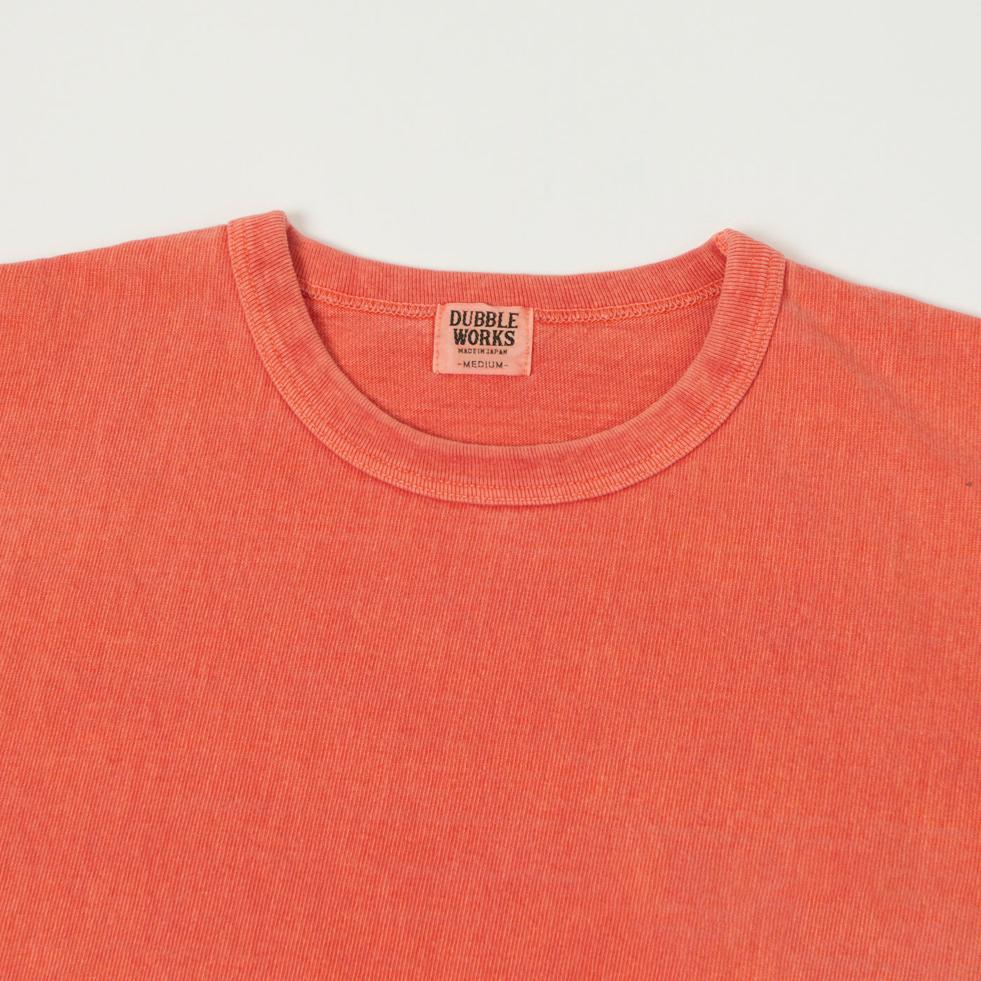 Dubbleworks Heavy Fabric Pigment Dye Tee - Orange