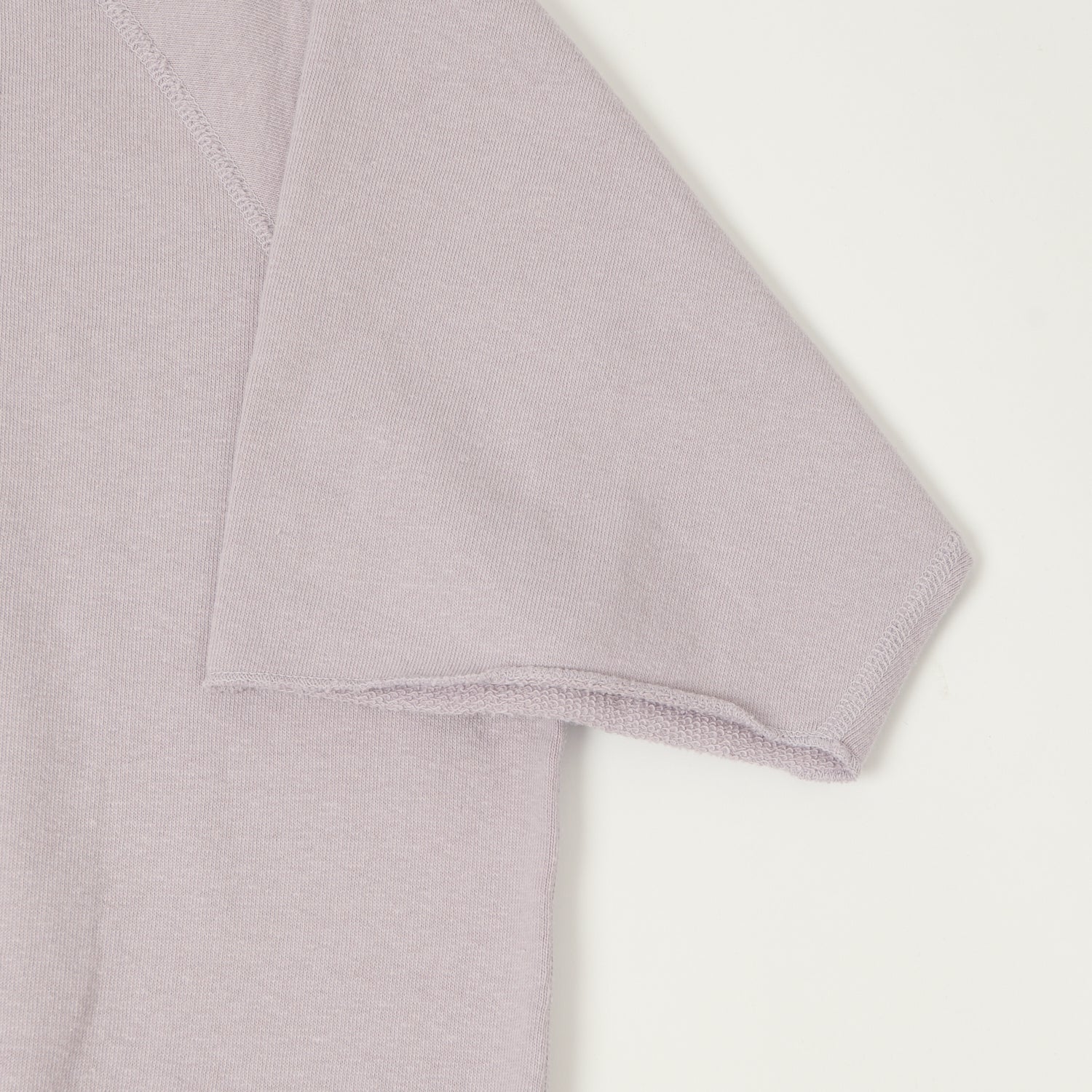 Dubbleworks Cut Off Sleeve Sweatshirt - Lavender