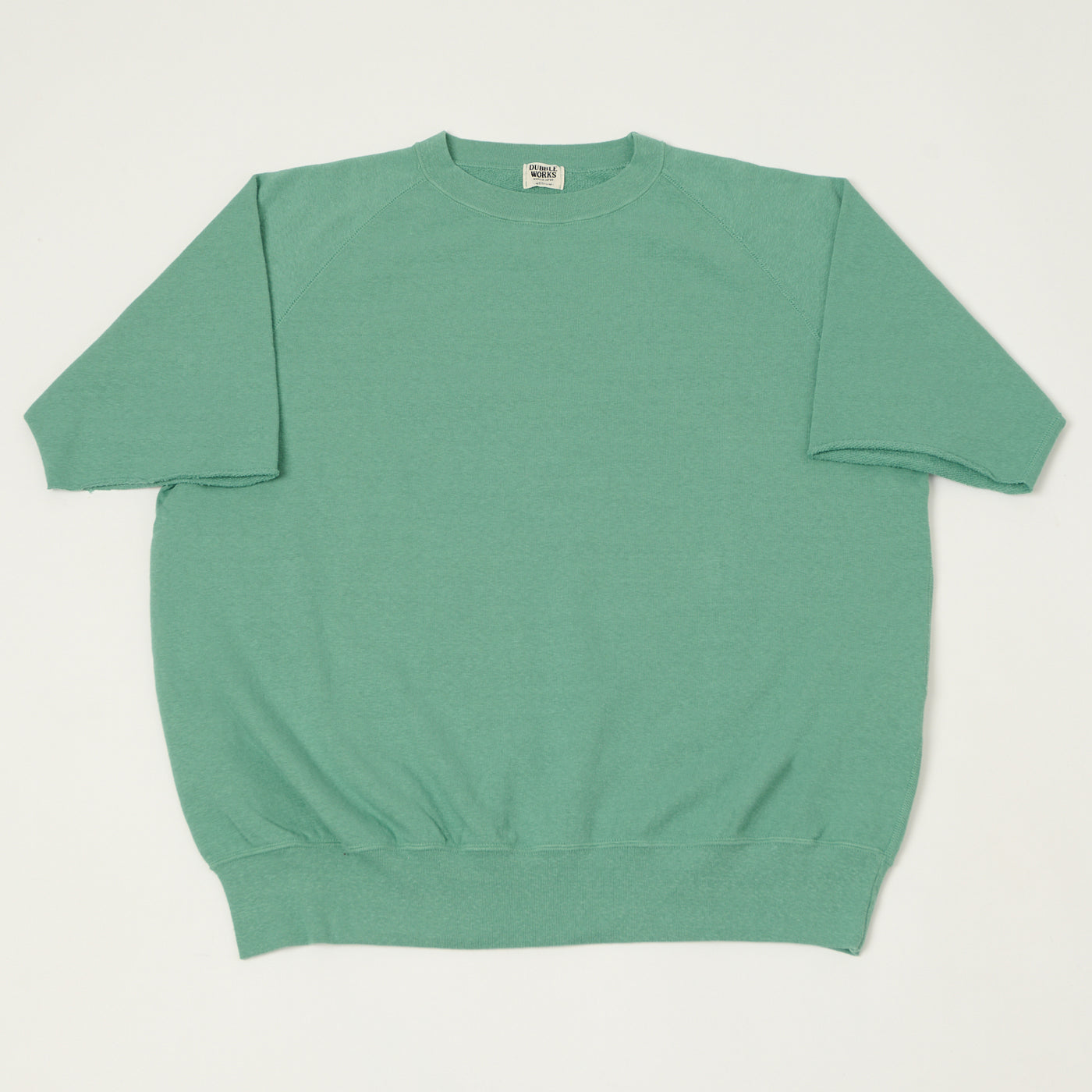 Dubbleworks Cut Off Sleeve Sweatshirt - Emerald