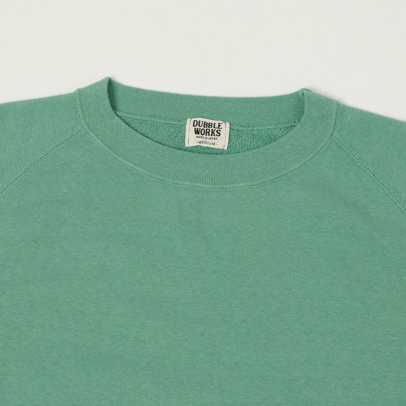 Dubbleworks Cut Off Sleeve Sweatshirt - Emerald