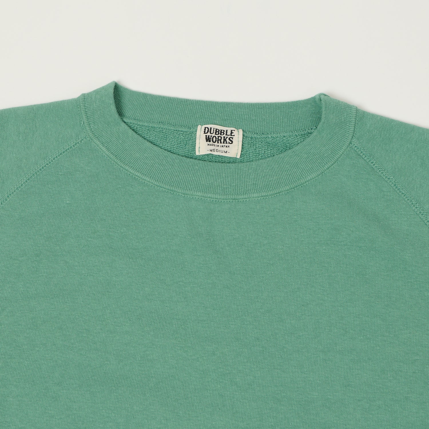 Dubbleworks Cut Off Sleeve Sweatshirt - Emerald