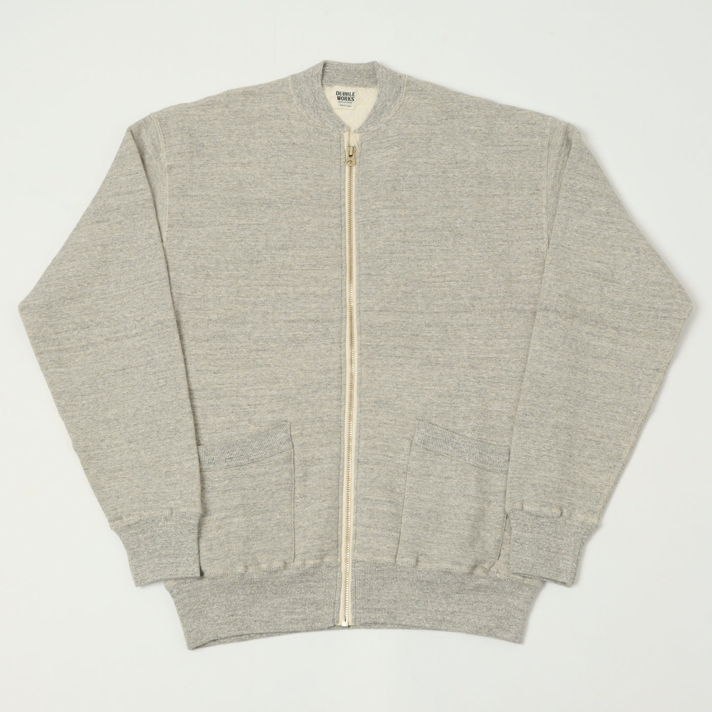 Dubbleworks Tsuriami Sweat Jacket - Heather Grey