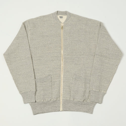 Dubbleworks Tsuriami Sweat Jacket - Heather Grey