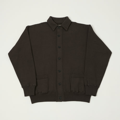Dubbleworks Loop Wheel Sweat Jacket - Sumikuro