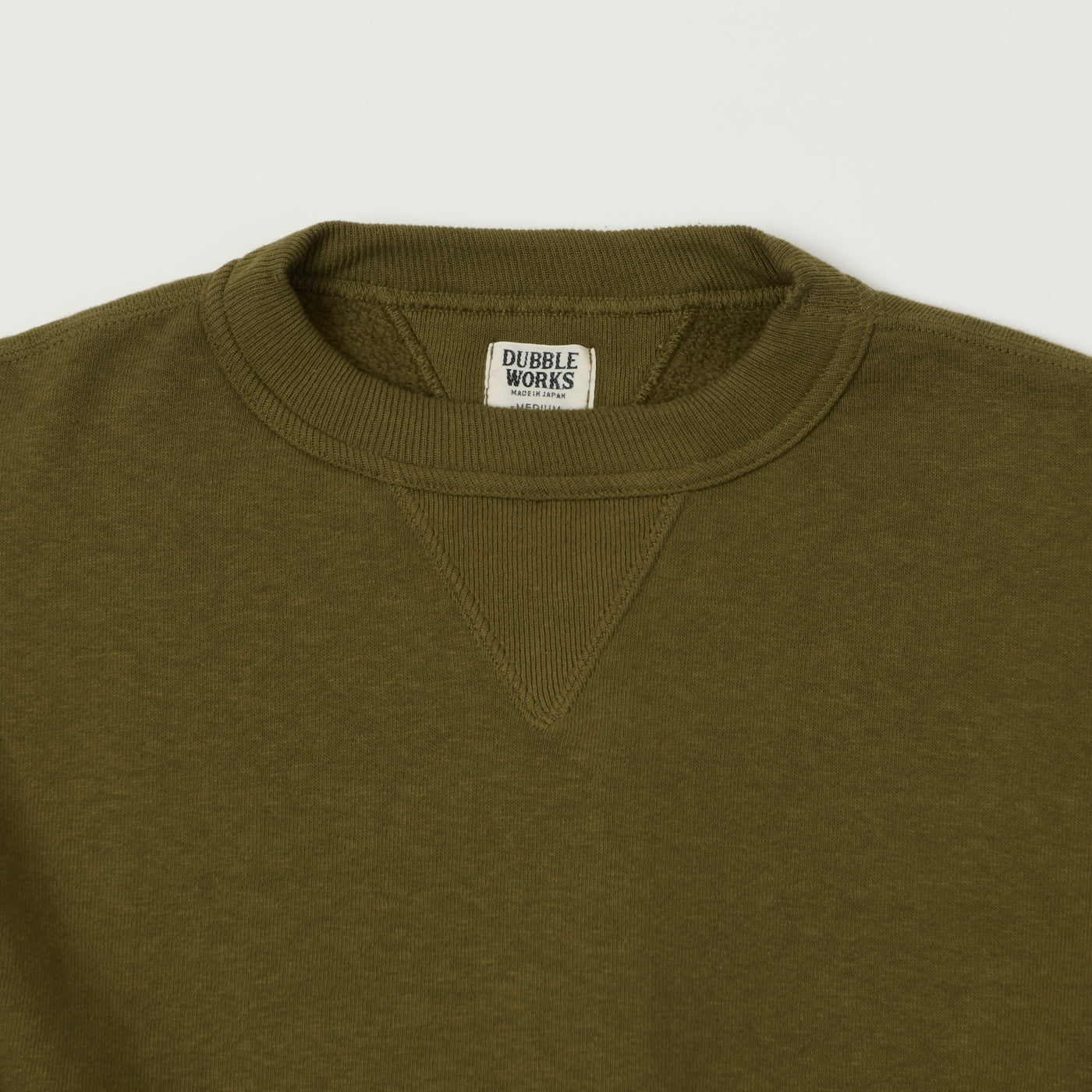 Dubbleworks Loop Wheel Sweatshirt - Khaki
