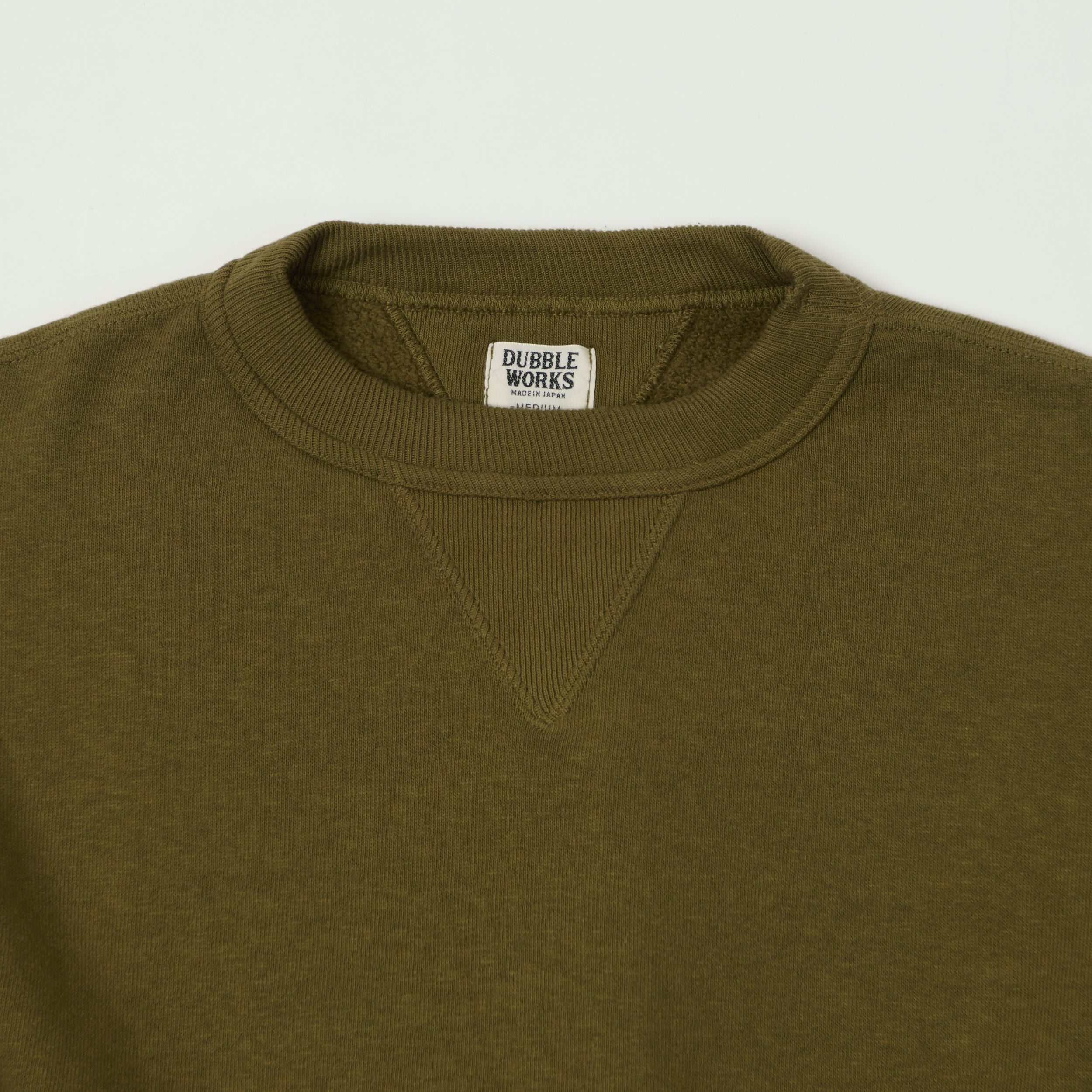 Dubbleworks Loop Wheel Sweatshirt - Khaki