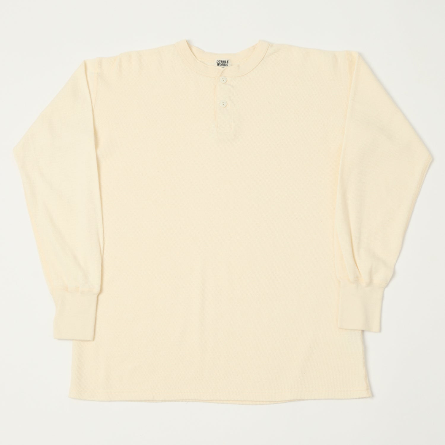 Dubbleworks Long Sleeve Thermal Henley - Kinari