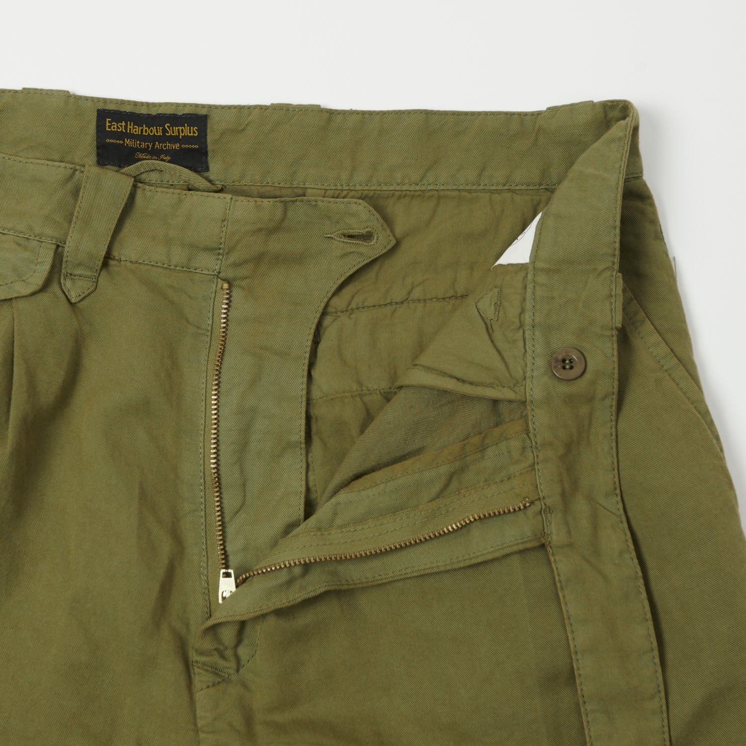East Harbour Surplus 'Sacks 394' Trouser - Green