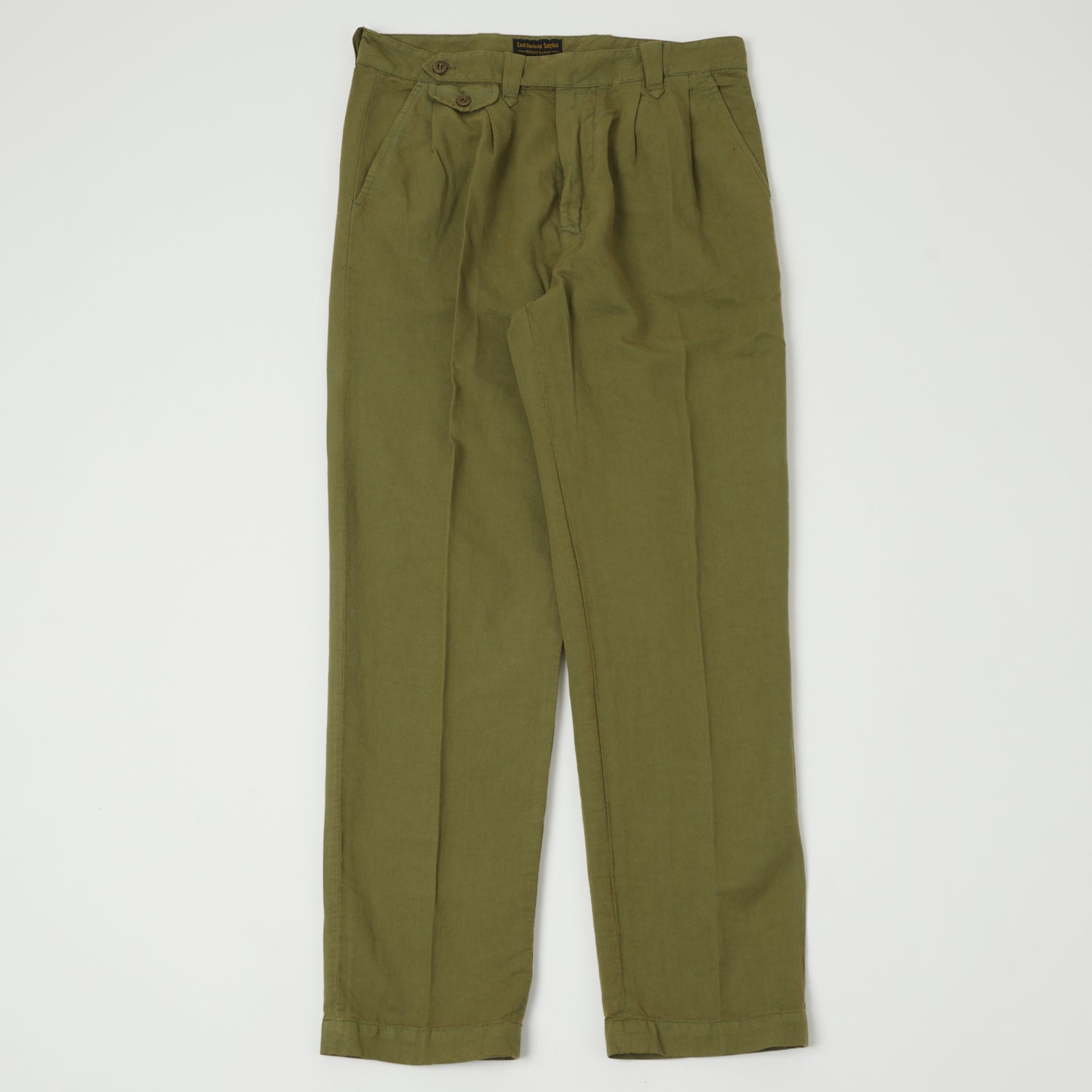 East Harbour Surplus 'Sacks 394' Trouser - Green