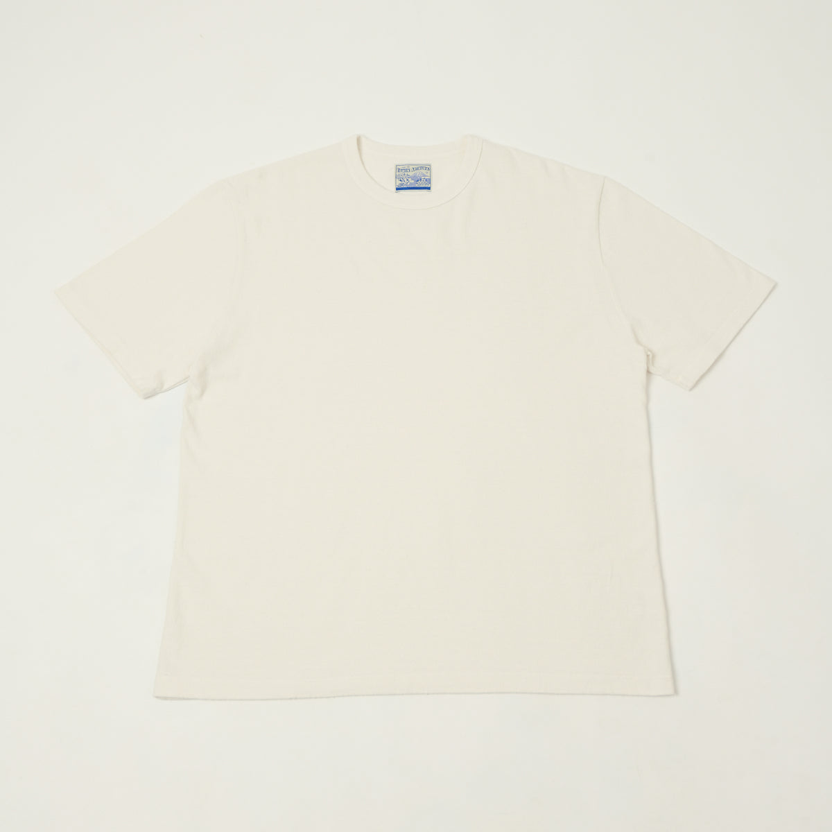 Edwin Arthur's Recycled Cotton 'Date' T-Shirt - Off White
