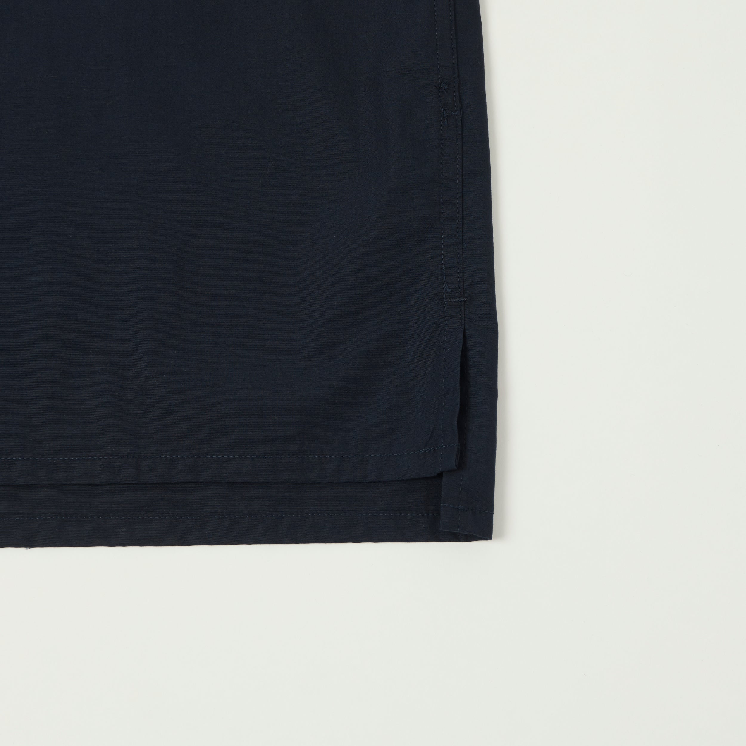 Engineered Garments Poplin Camp Shirt - Dark Navy