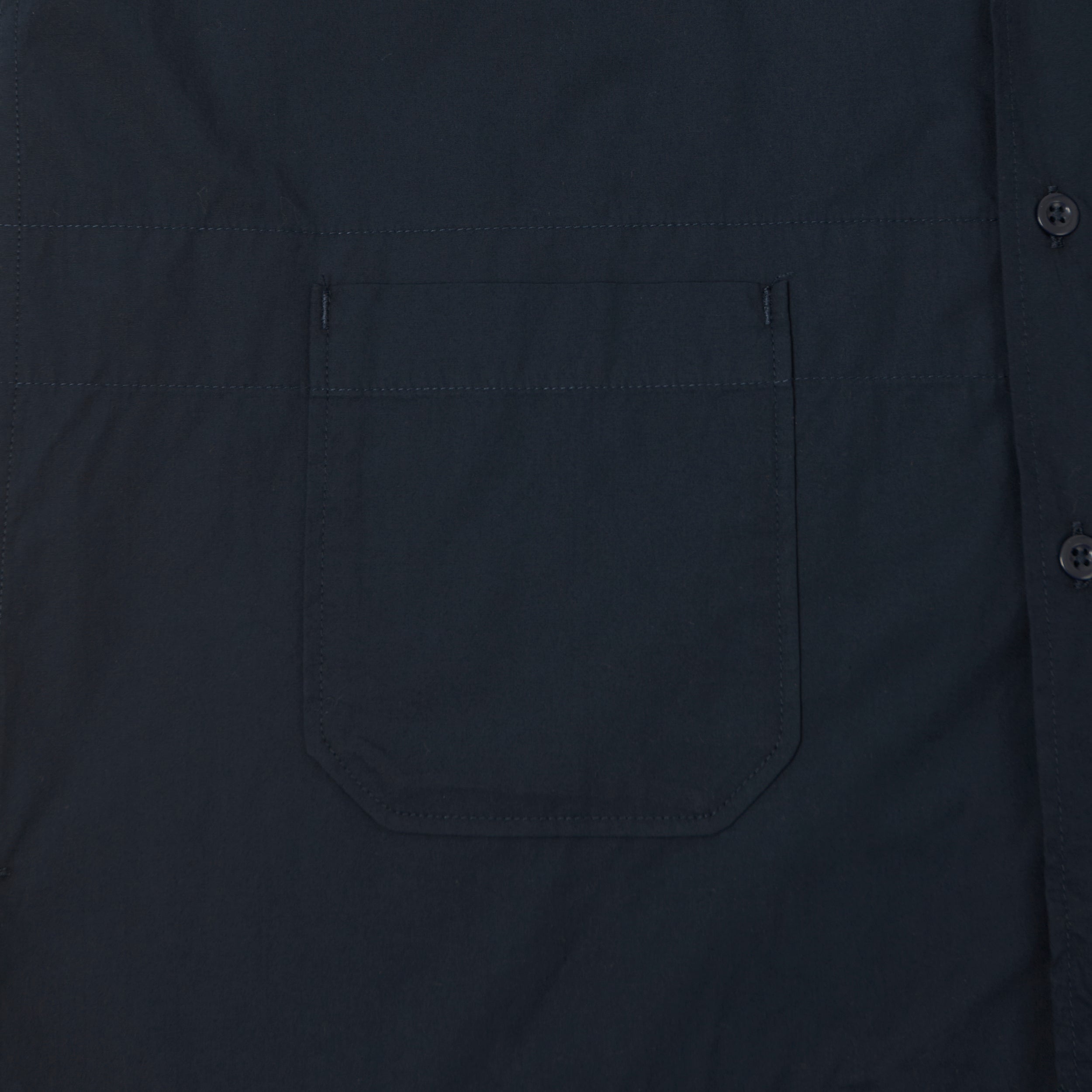 Engineered Garments Poplin Camp Shirt - Dark Navy