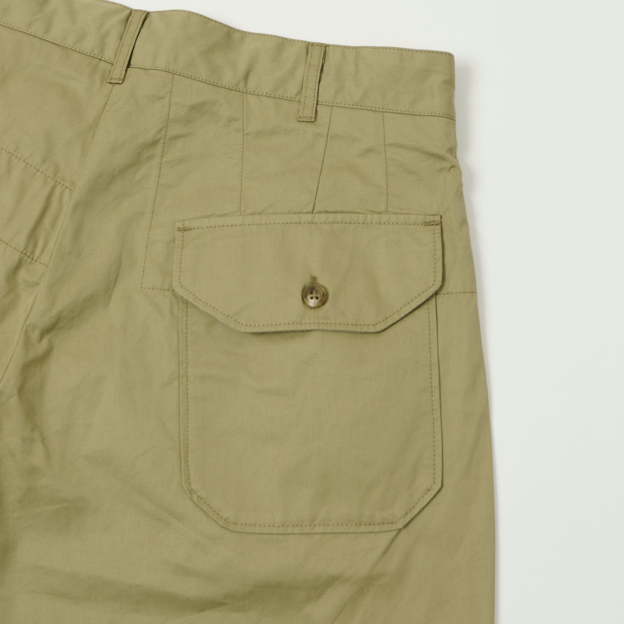 Engineered Garments 'Carlyle' French Twill Trouser - Khaki