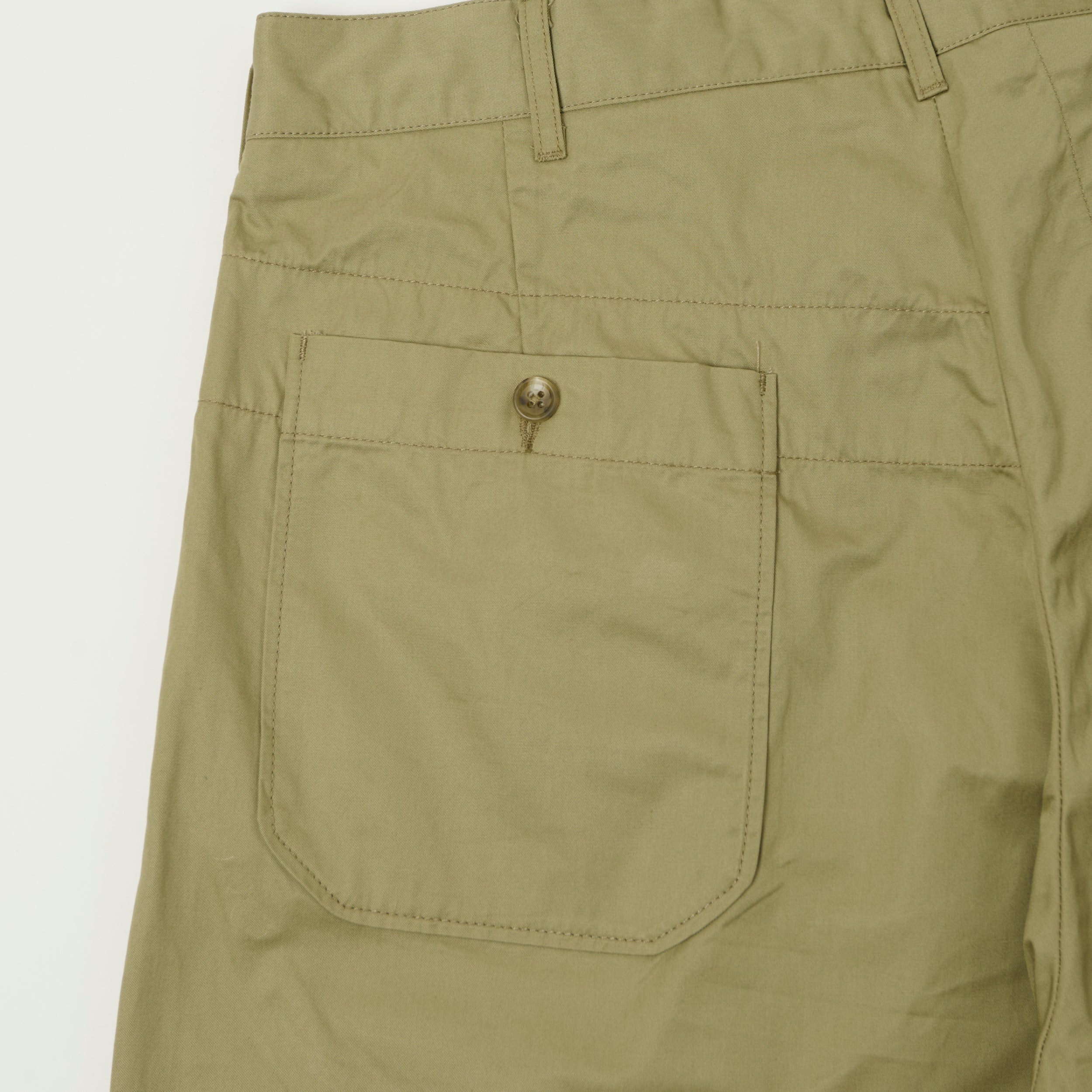 Engineered Garments 'Carlyle' French Twill Trouser - Khaki