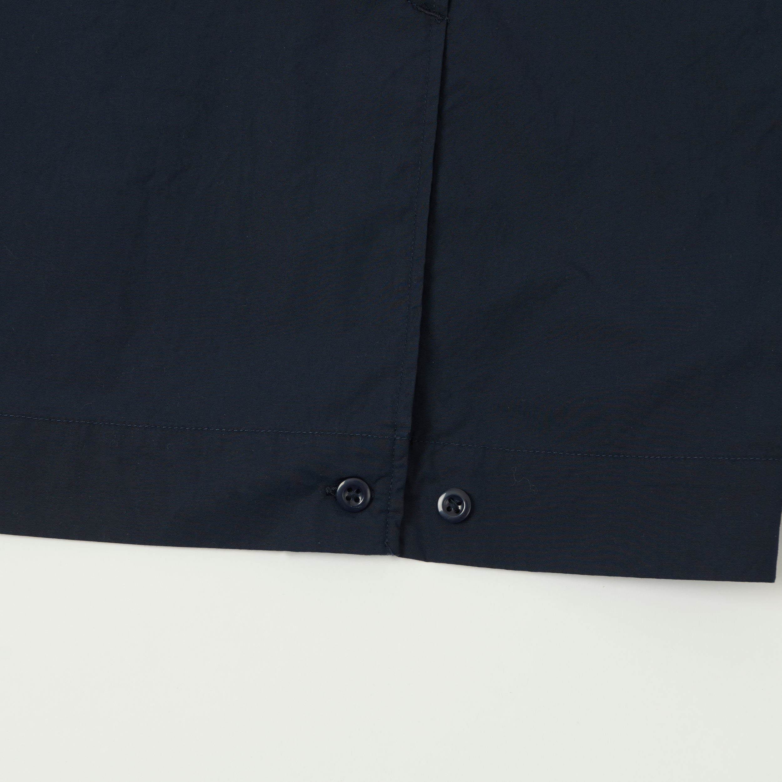 Engineered Garments Poplin Bowling Shirt - Dark Navy