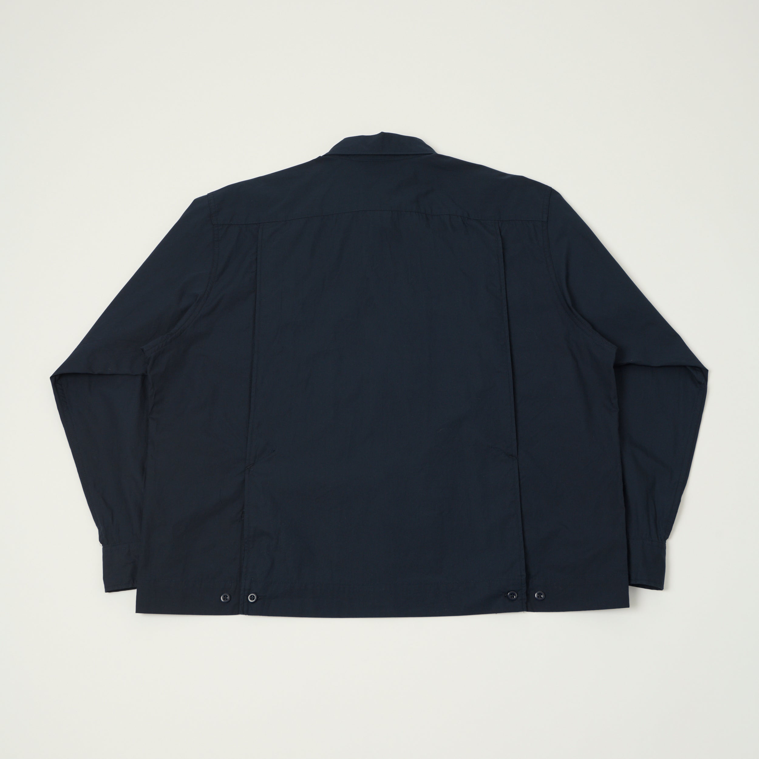 Engineered Garments Poplin Bowling Shirt - Dark Navy