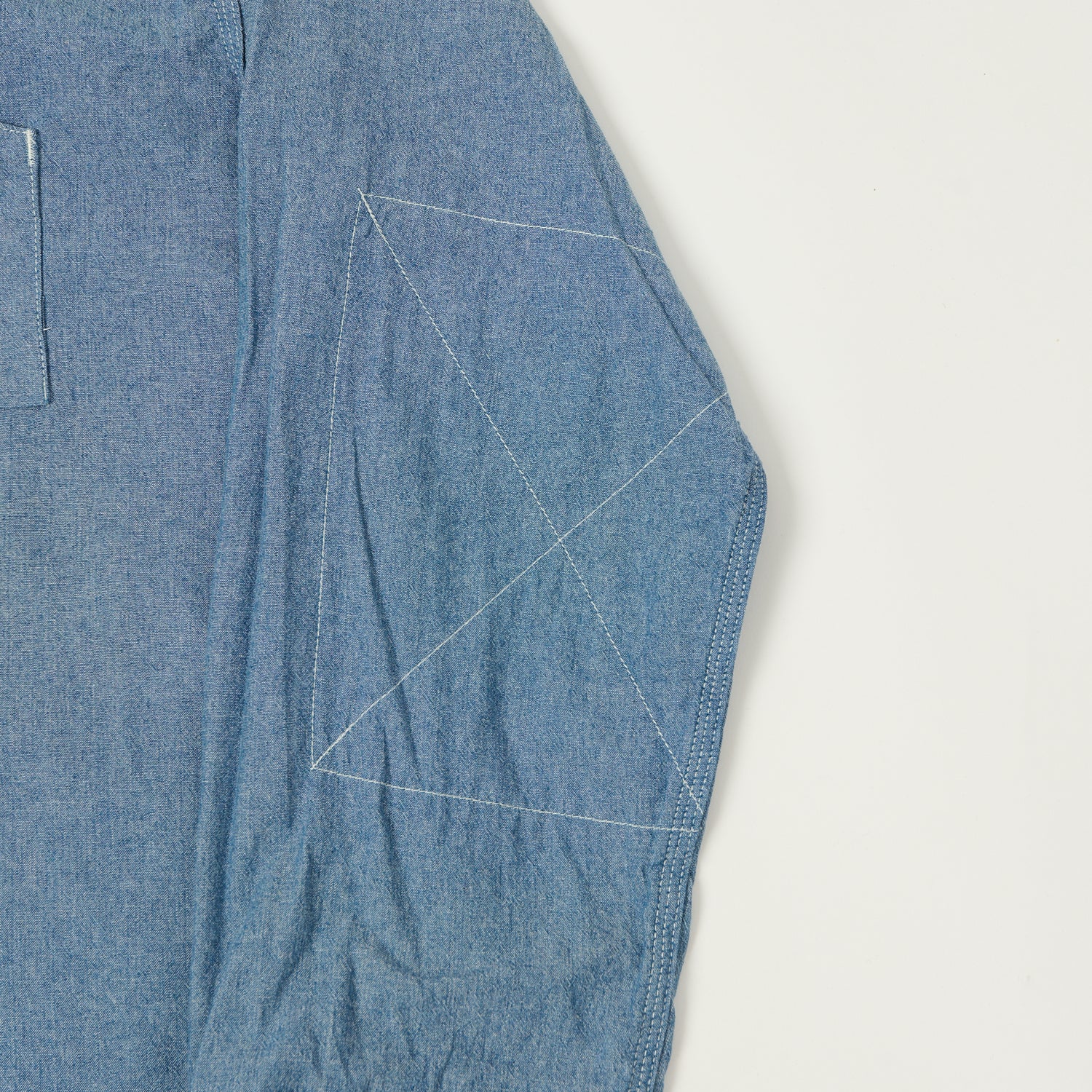 Engineered Garments 4.5oz Chambray Work Shirt - Blue
