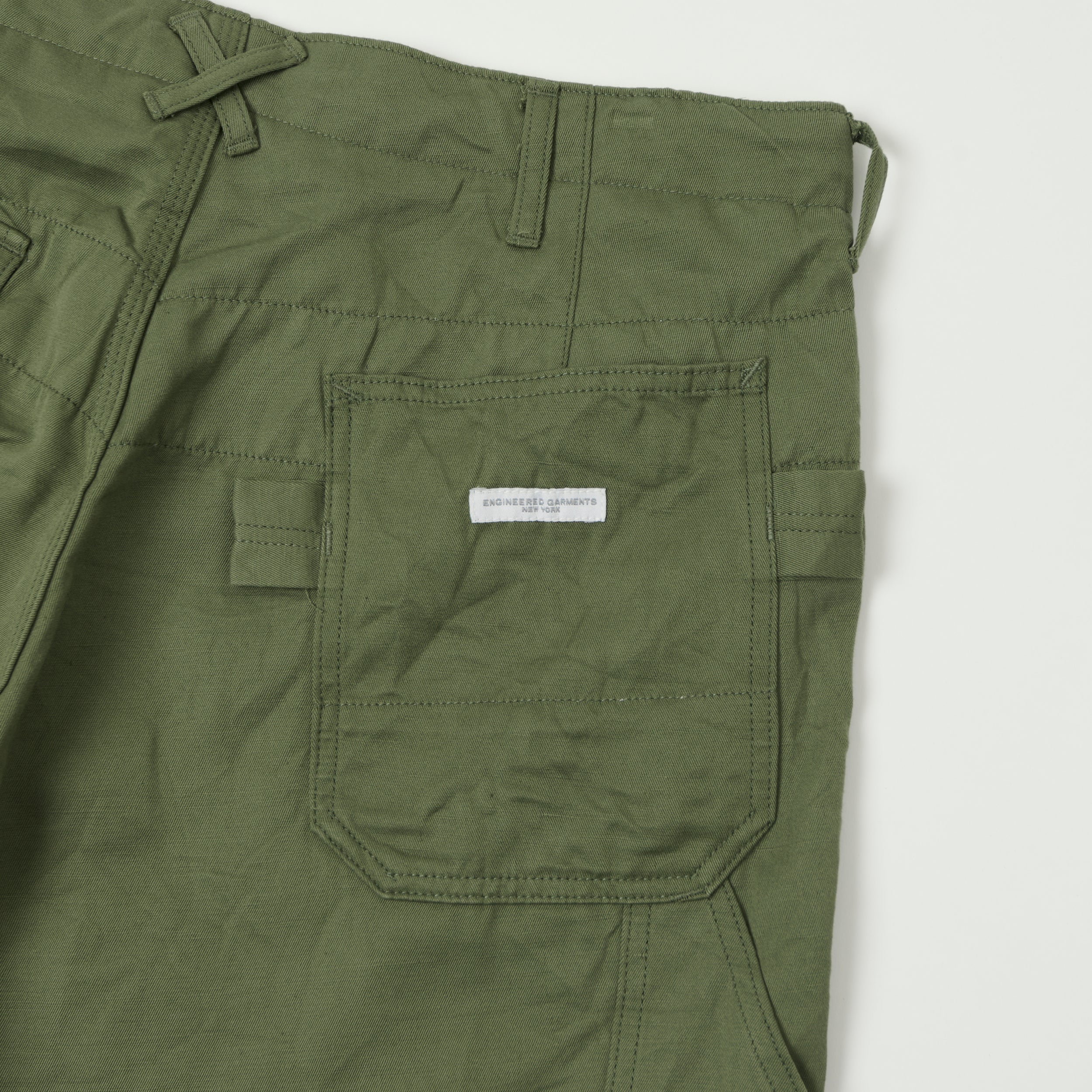 Engineered Garments Heavy Twill Painter Trouser - Olive