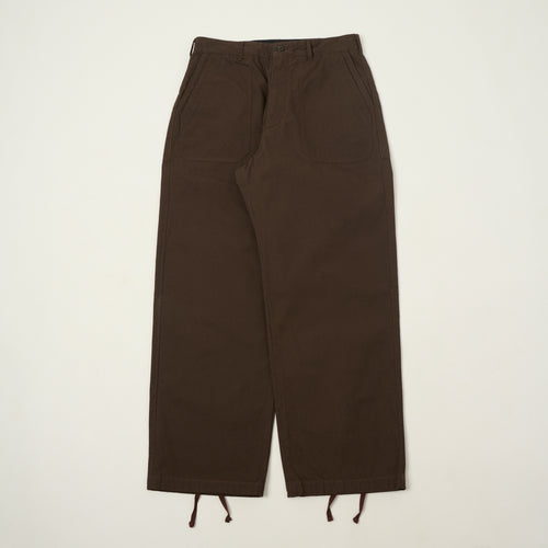 Engineered Garments Heavyweight Ripstop Security Trousers - Dark Brown