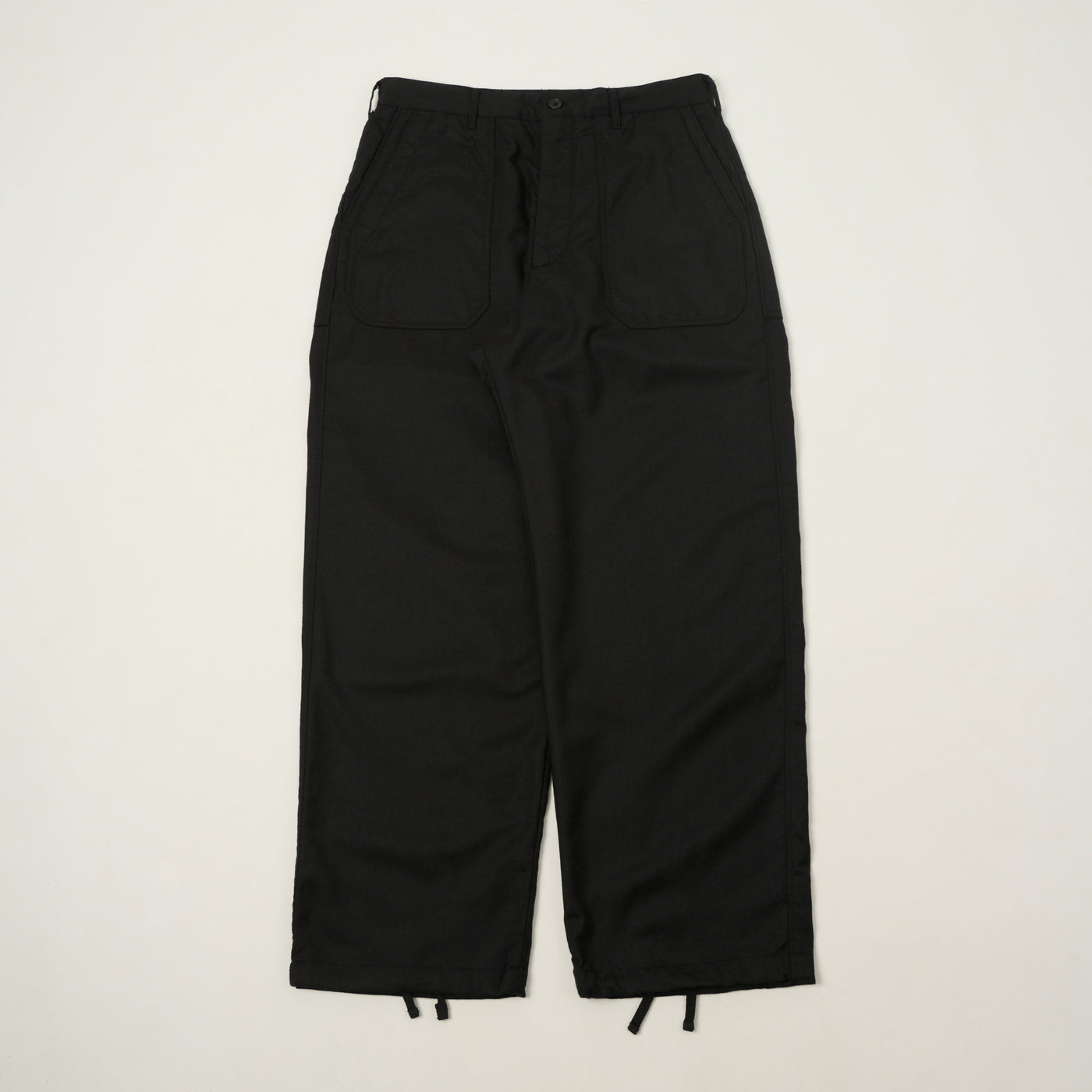 Engineered Garments Worsted Wool Security Trousers - Black