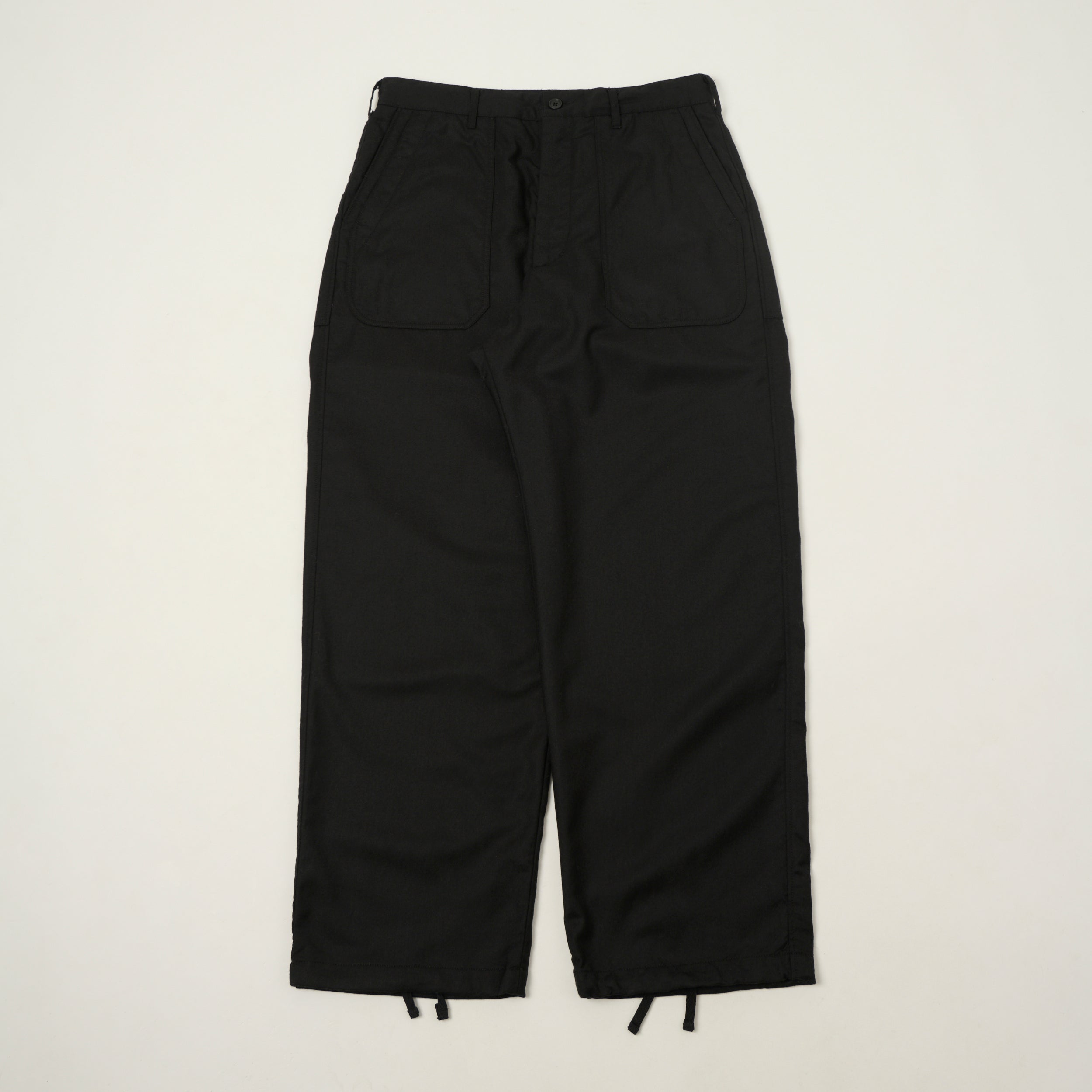 Engineered Garments Worsted Wool Security Trousers - Black