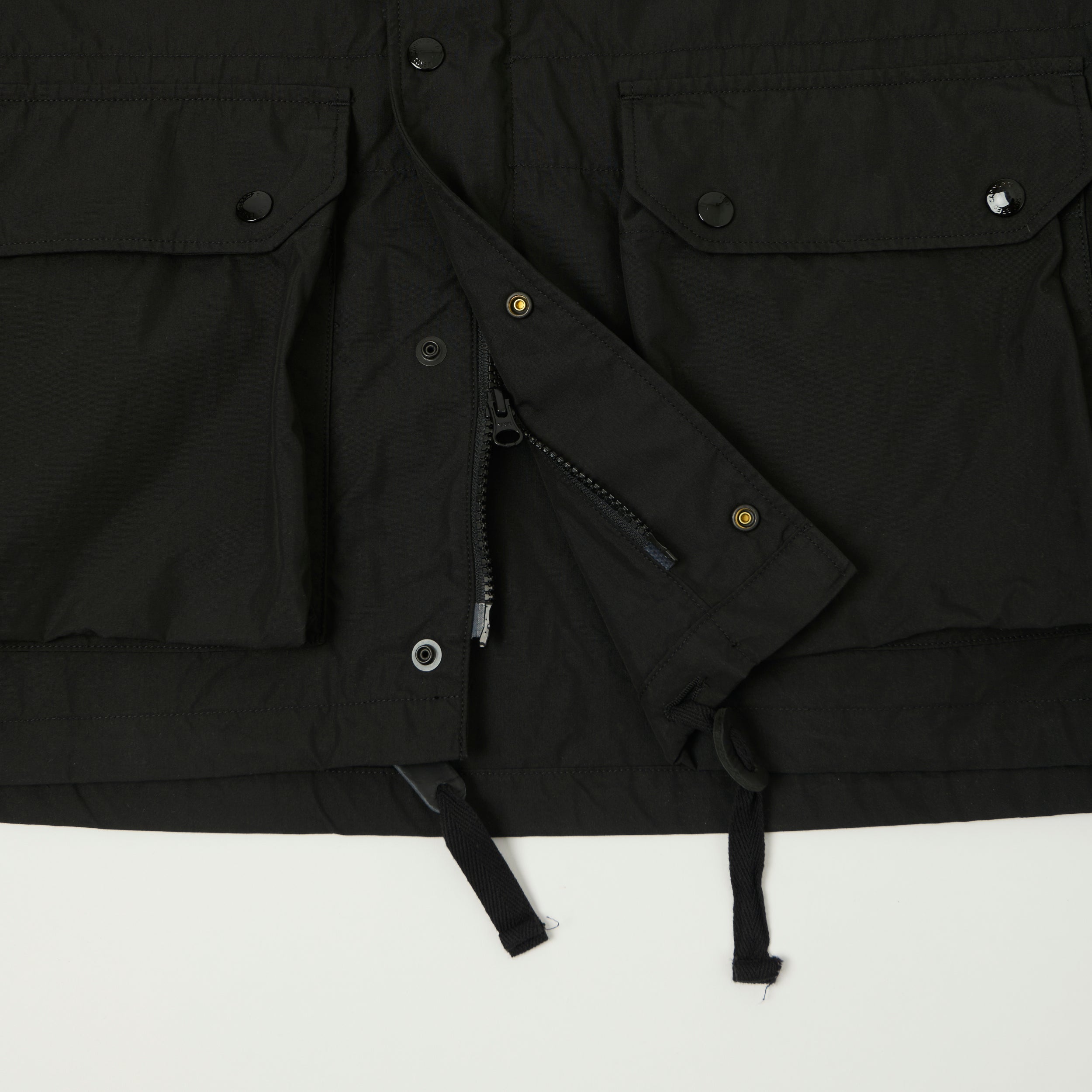 Engineered Garments Lightweight Poplin Utility Parka - Black