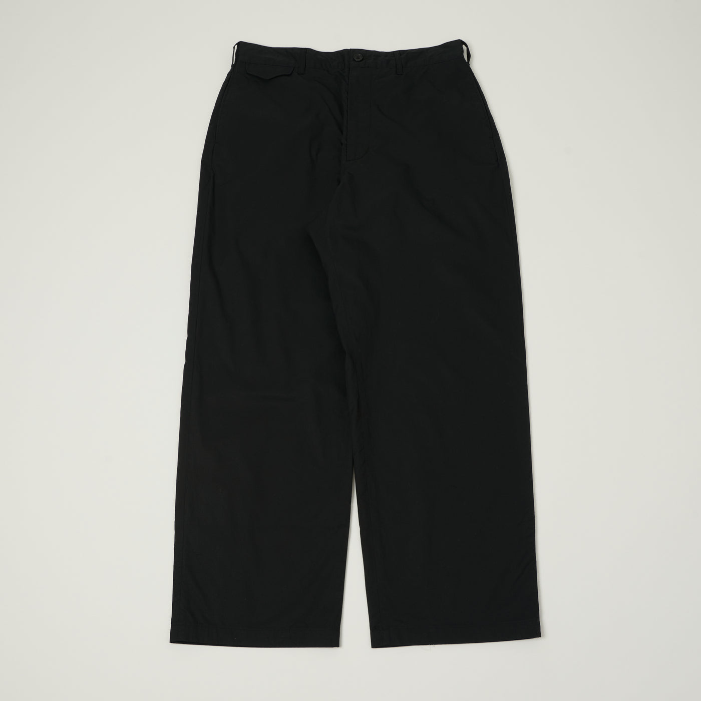 Engineered Garments 'Officer' Poplin Twill Trouser - Black