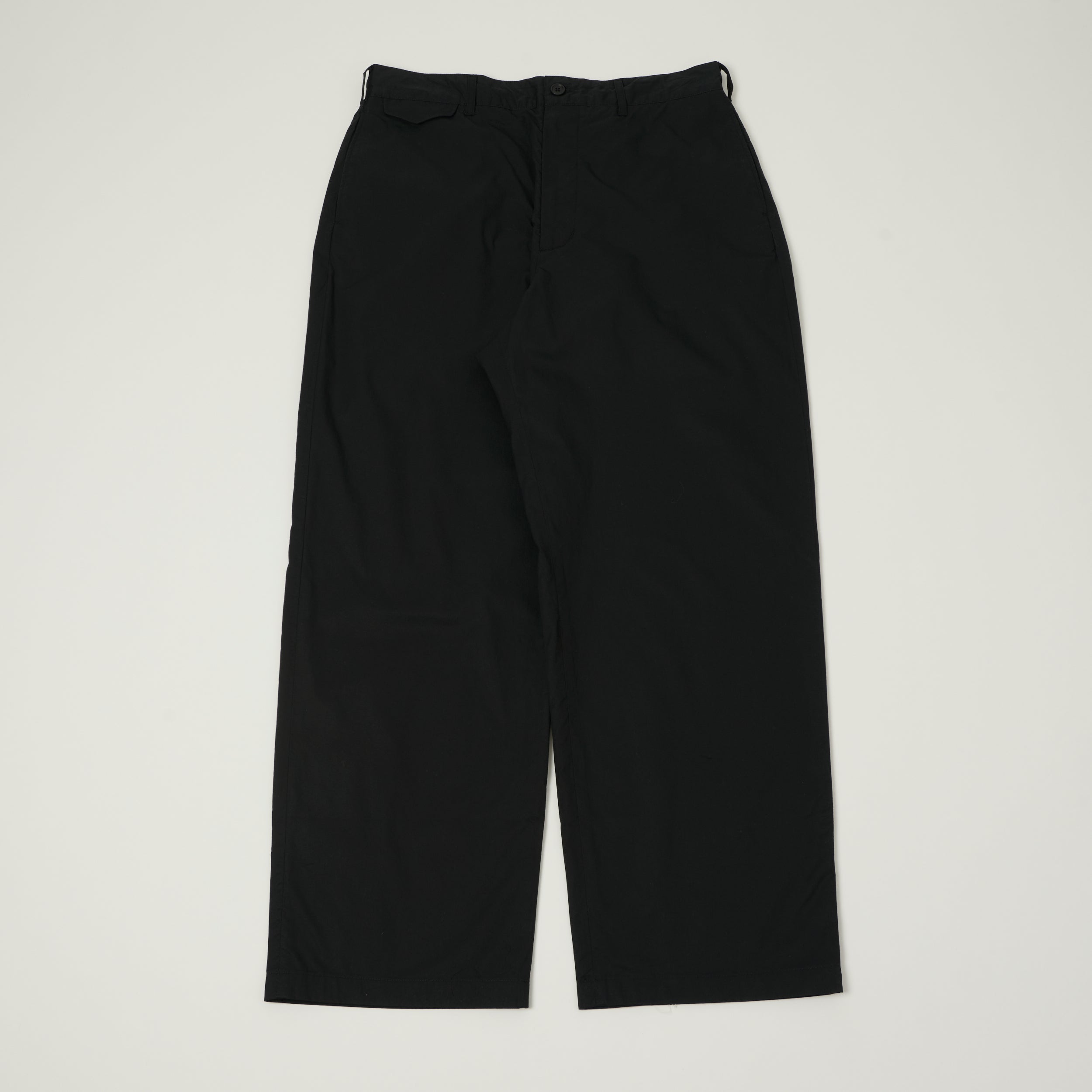 Engineered Garments 'Officer' Poplin Twill Trouser - Black