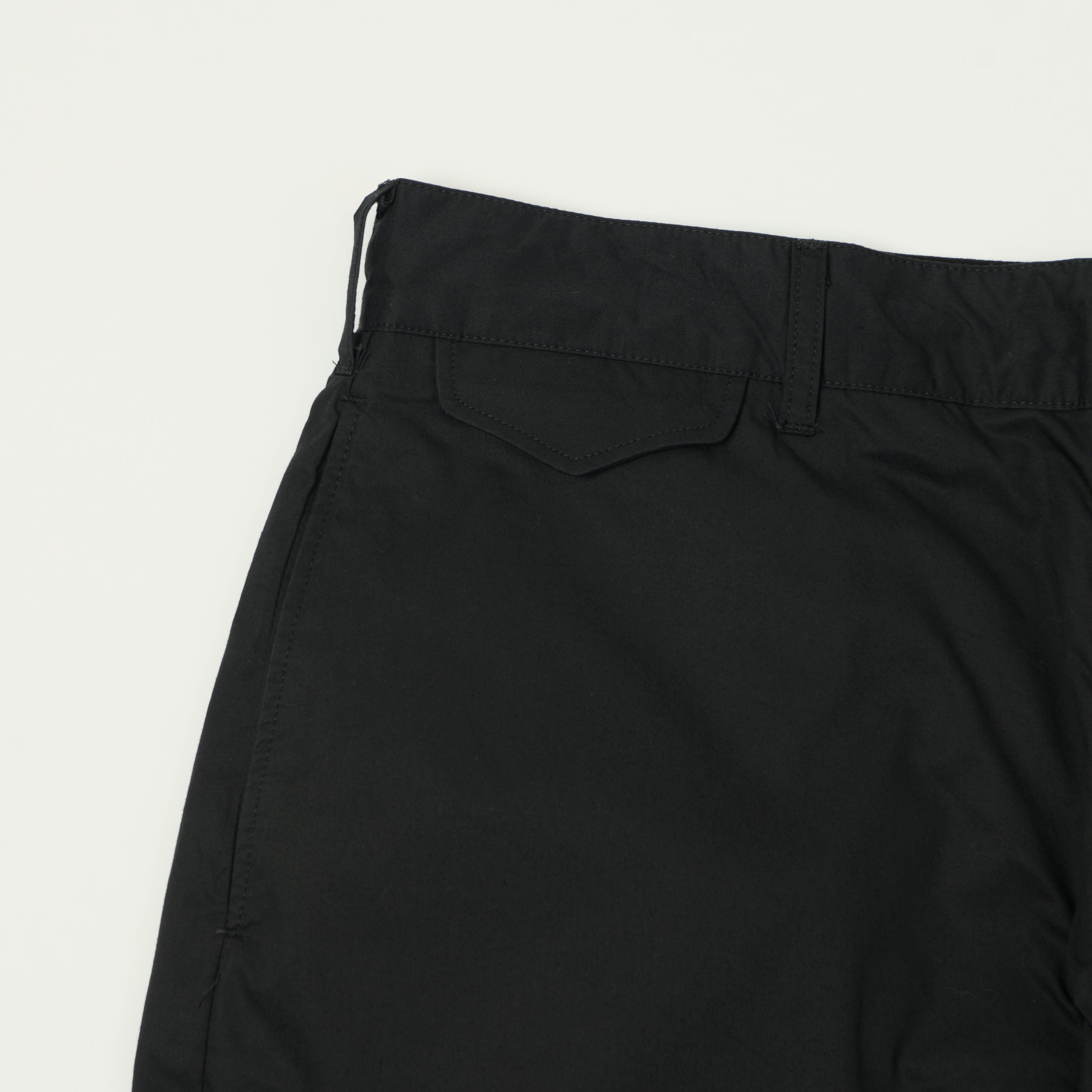 Engineered Garments 'Officer' Poplin Twill Trouser - Black