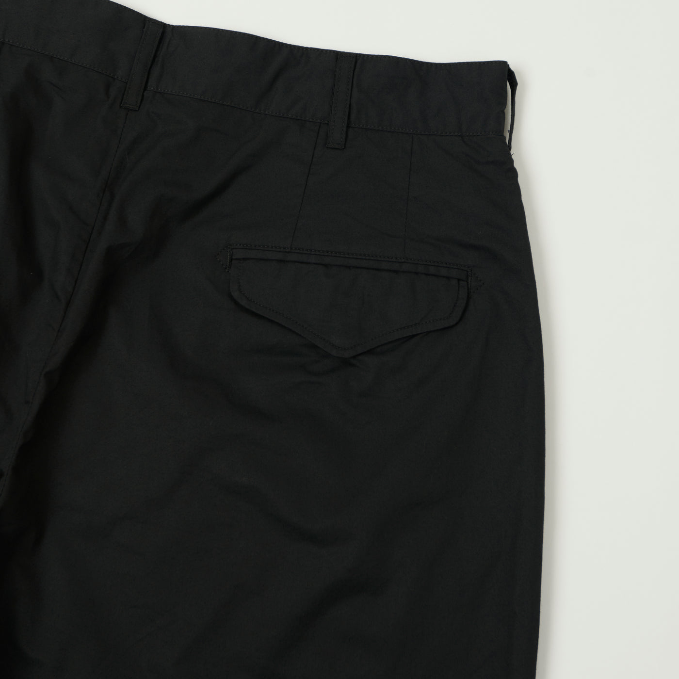 Engineered Garments 'Officer' Poplin Twill Trouser - Black