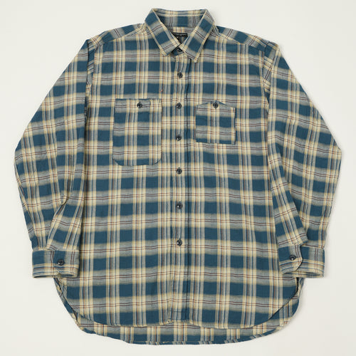 Engineered Garments Plaid Work Shirt - Navy