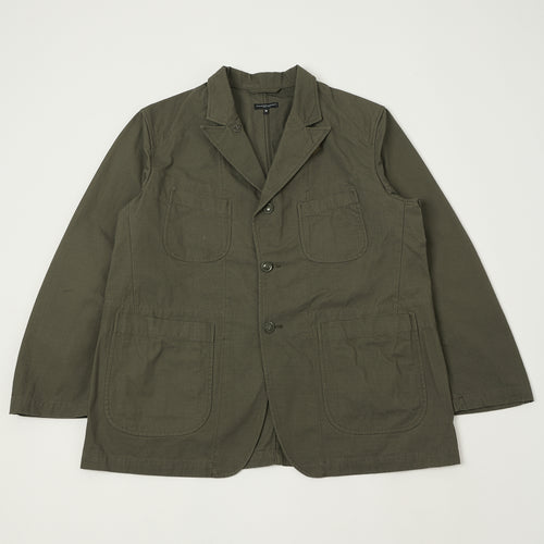 Engineered Garments Heavyweight Ripstop Bedford Jacket - Olive