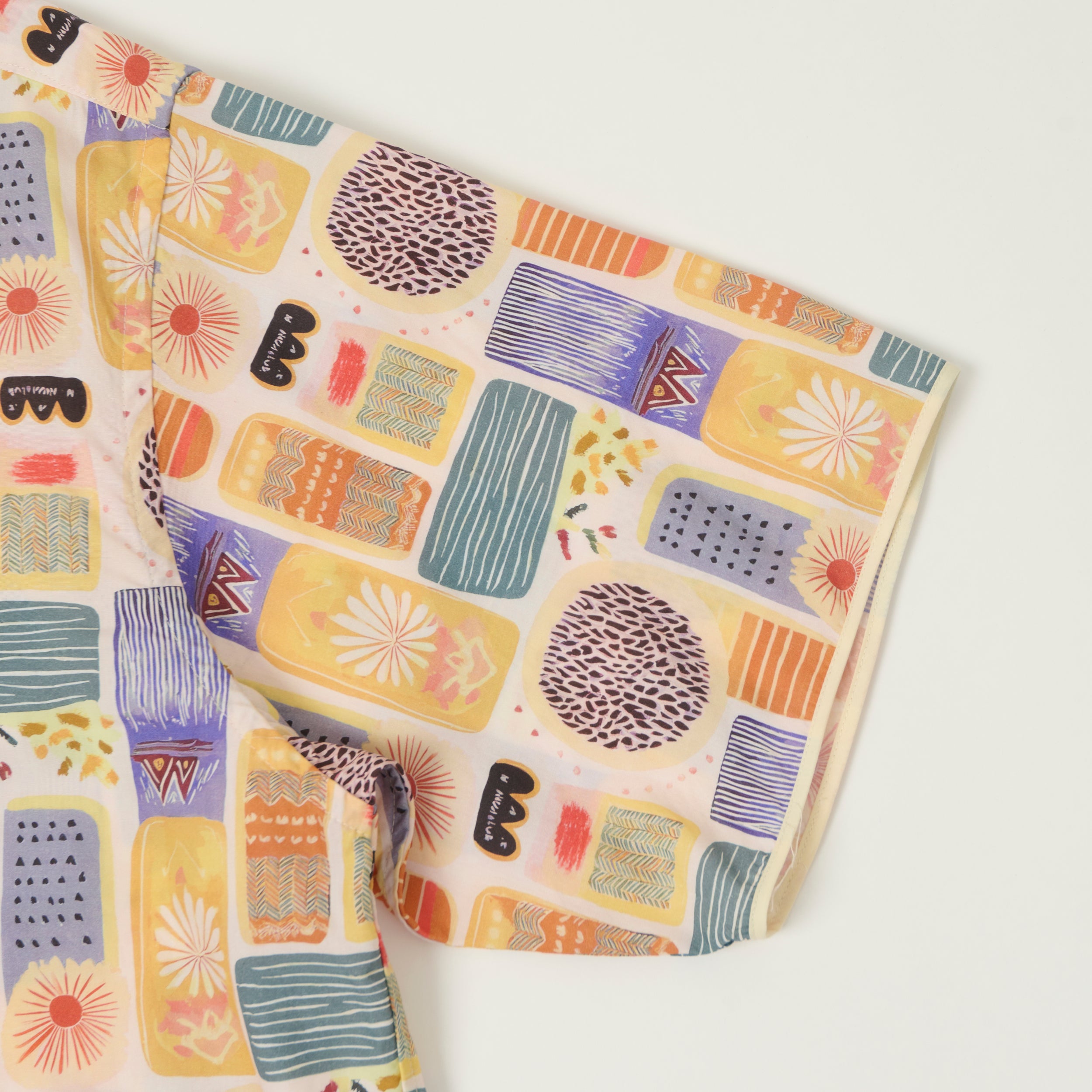 Engineered Garments Tencel Jamaican 'Copley' Shirt - Pink/Blue