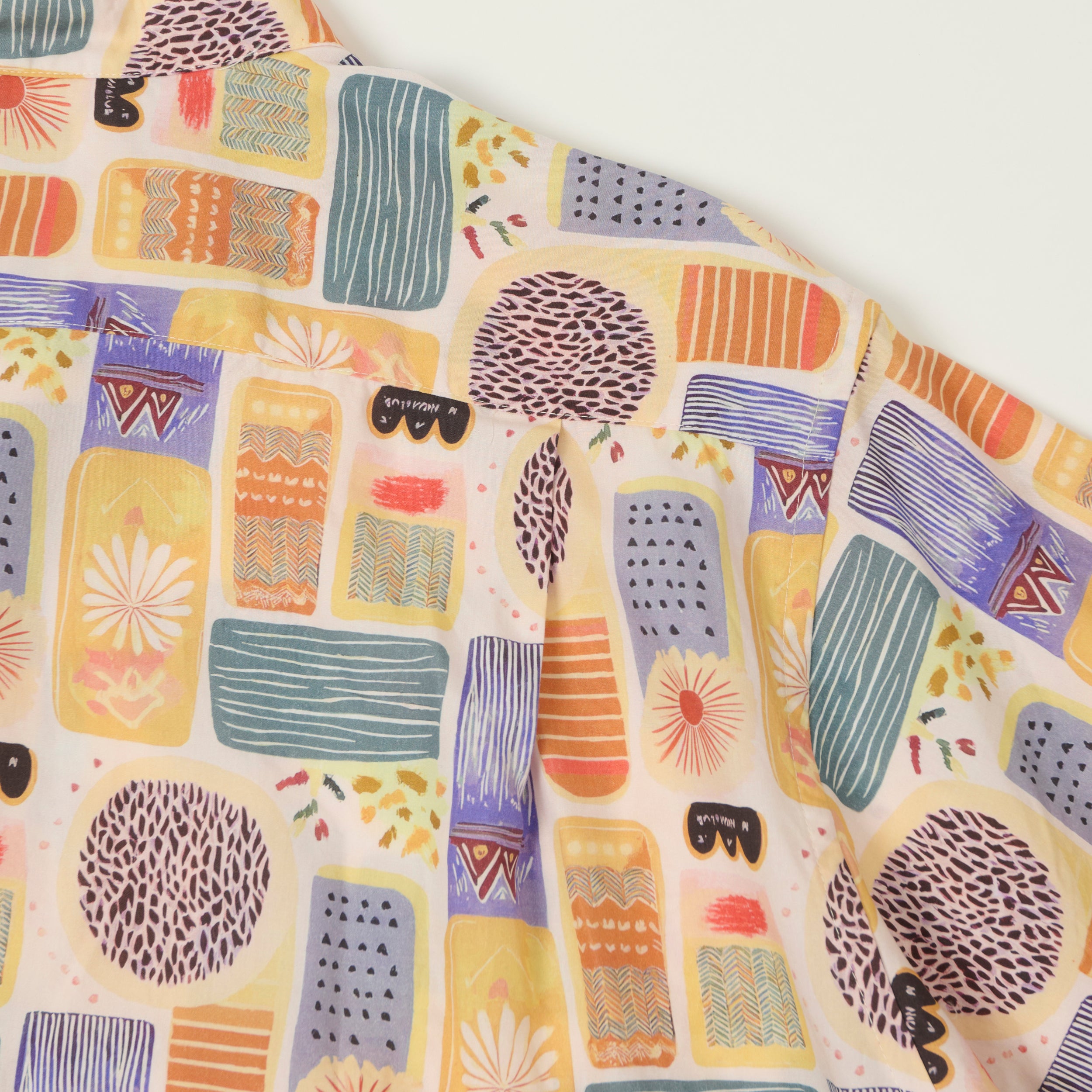 Engineered Garments Tencel Jamaican 'Copley' Shirt - Pink/Blue