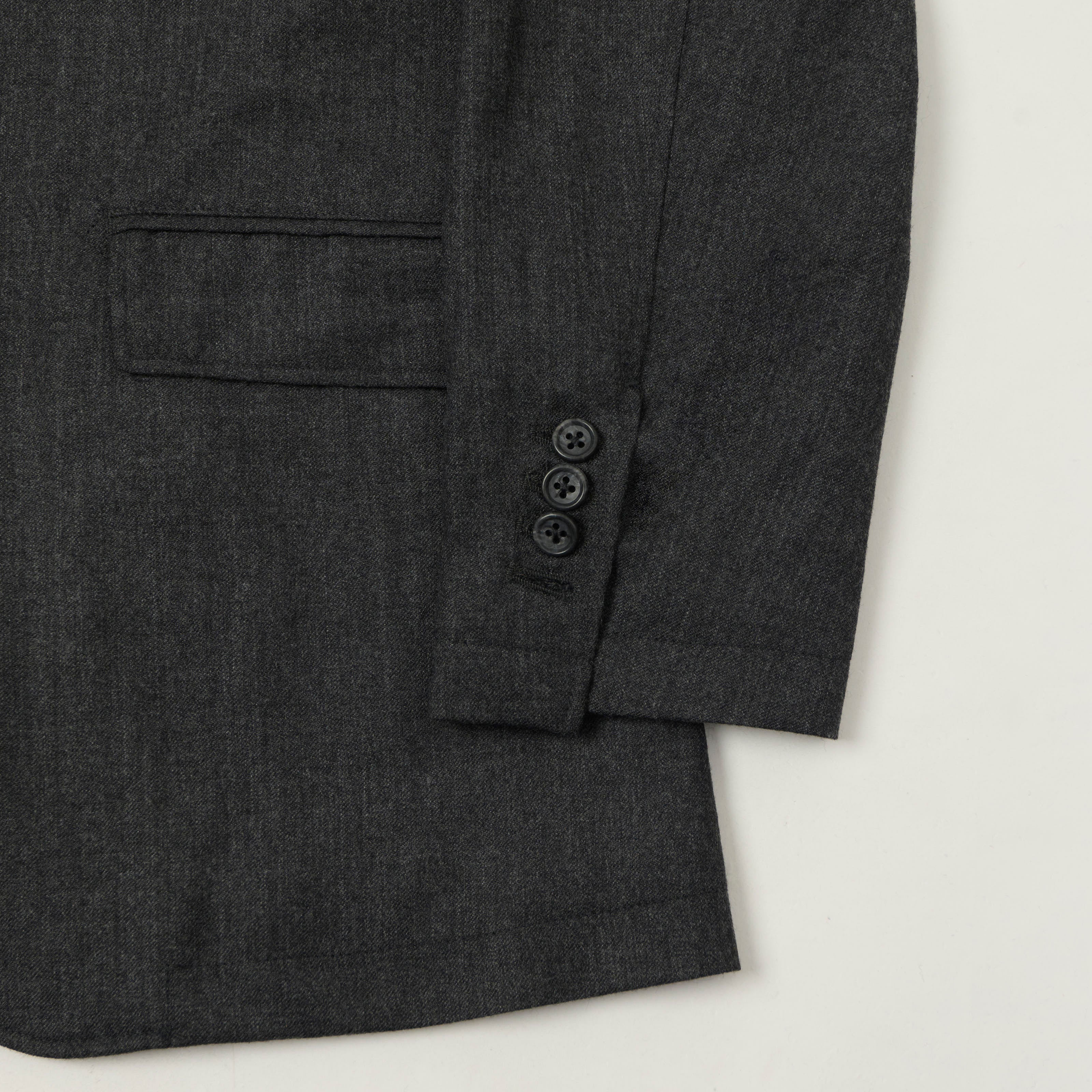 Engineered Garments Worsted Wool Twill 'Andover' Jacket - Charcoal