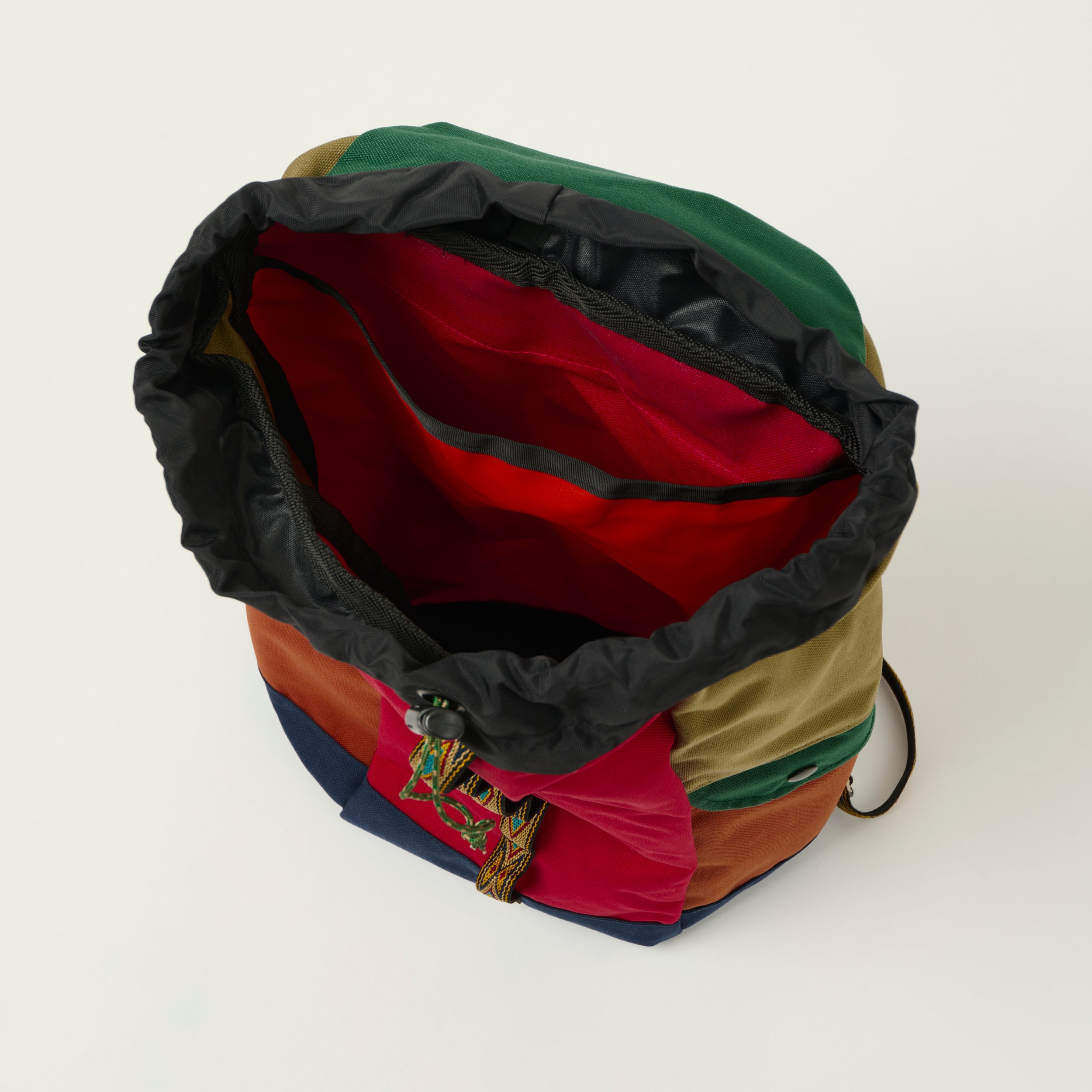 Epperson Mountaineering Medium Climb Pack Bag - Forest Green/Barn Red #2