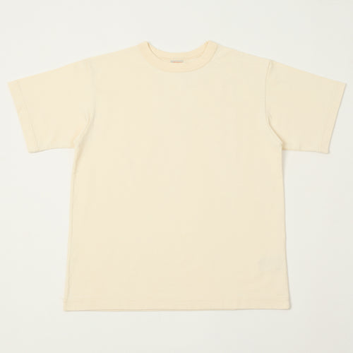 FilMelange 'Alderson' Air Spinning Tenjiku Tee - Natural White