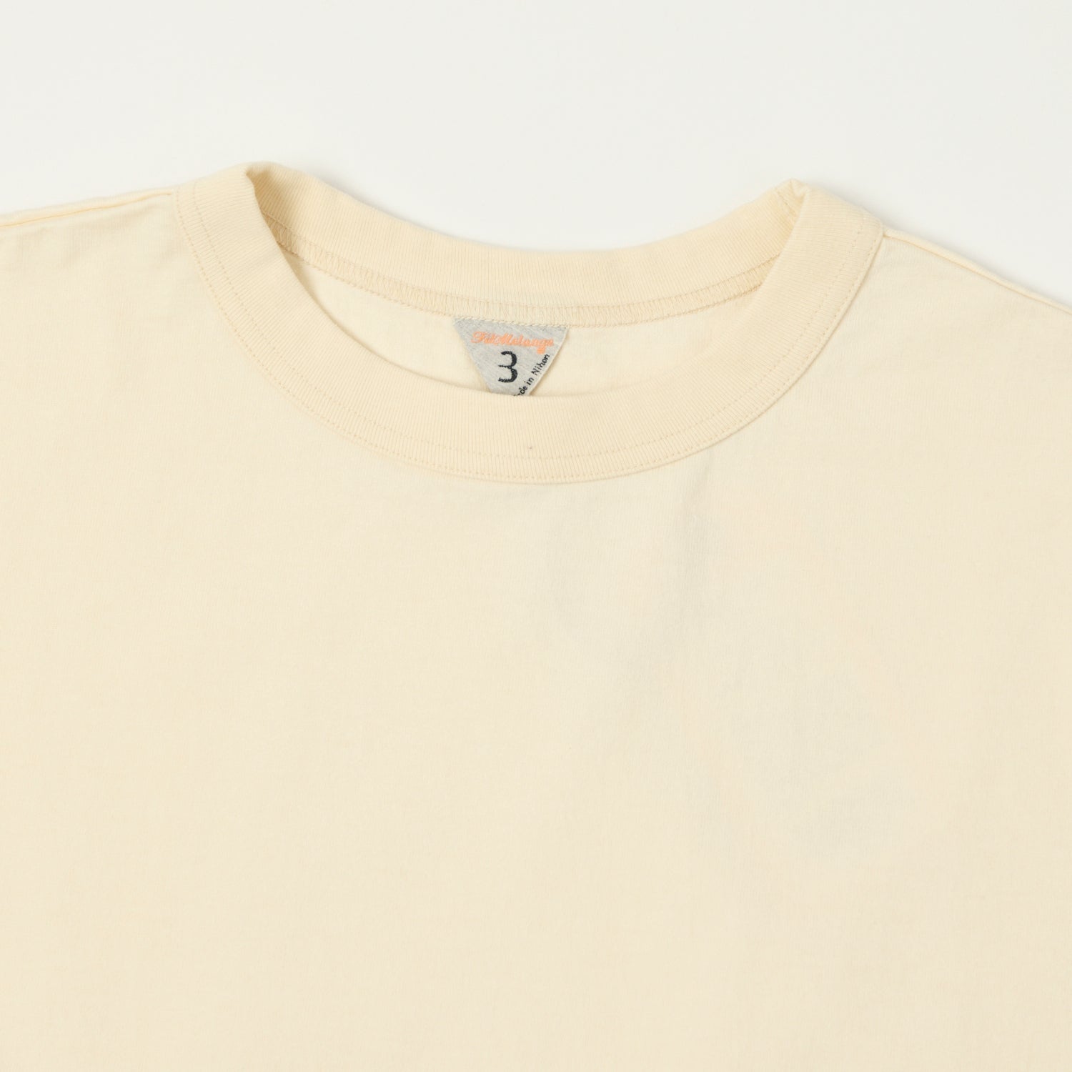 FilMelange 'Alderson' Air Spinning Tenjiku Tee - Natural White