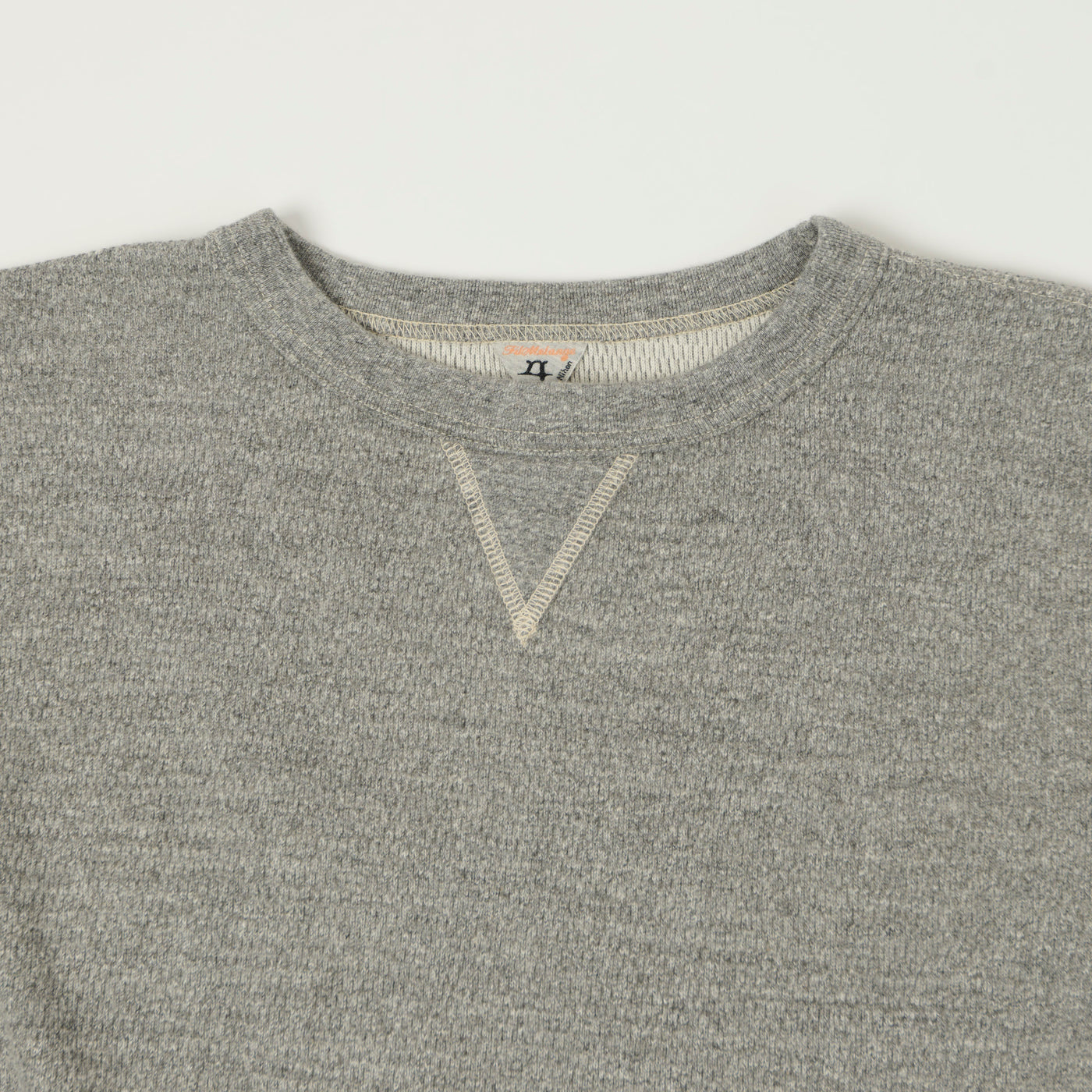 FilMelange 'Daryl' Honeycomb Knit Thermal T-Shirt - Melange