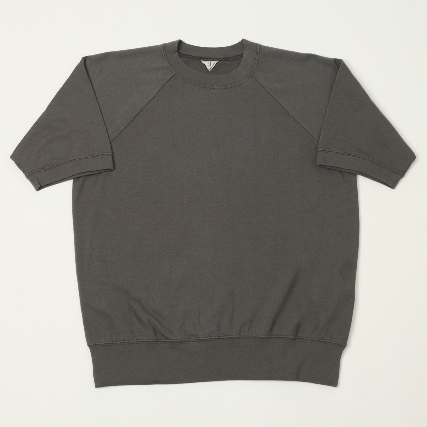 FilMelange 'Elmer' Short Sleeve Sweatshirt - Charcoal
