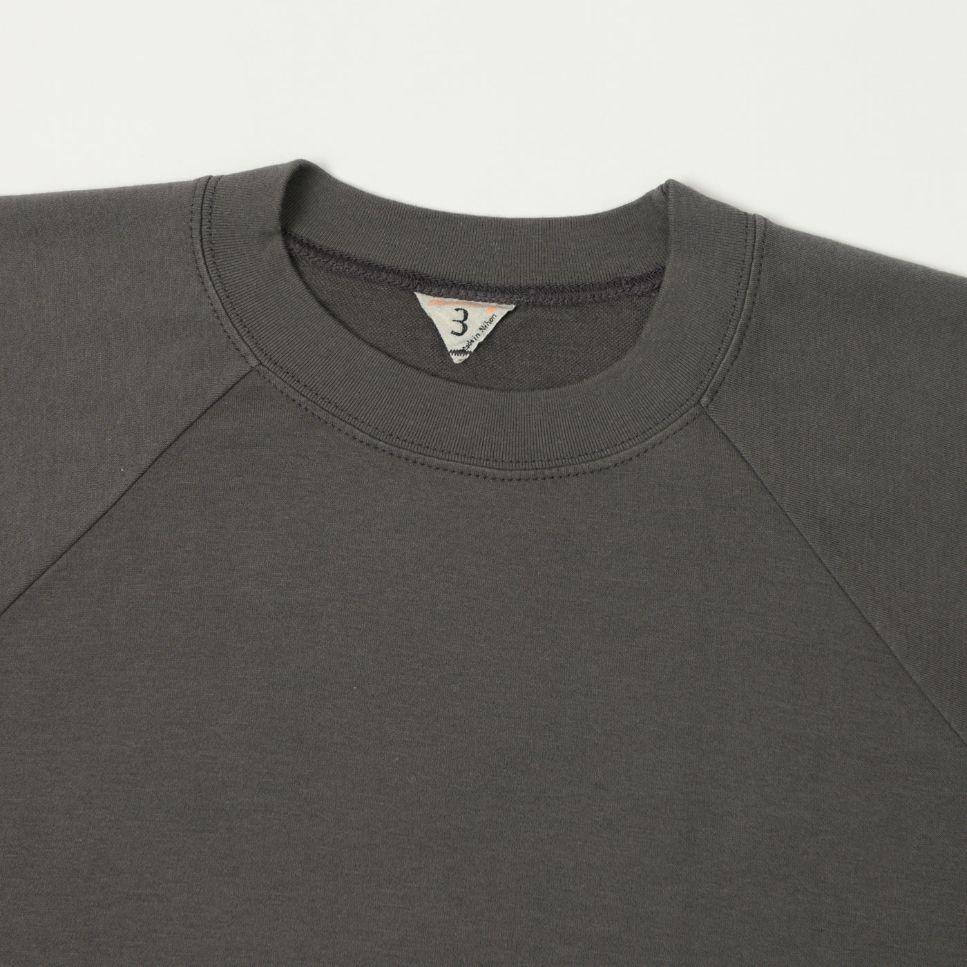 FilMelange 'Elmer' Short Sleeve Sweatshirt - Charcoal