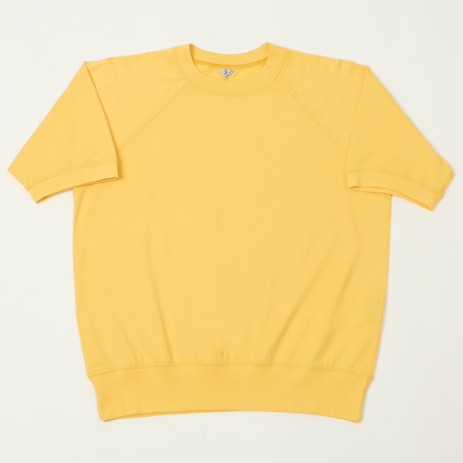 FilMelange 'Elmer' Short Sleeve Sweatshirt - Yellow