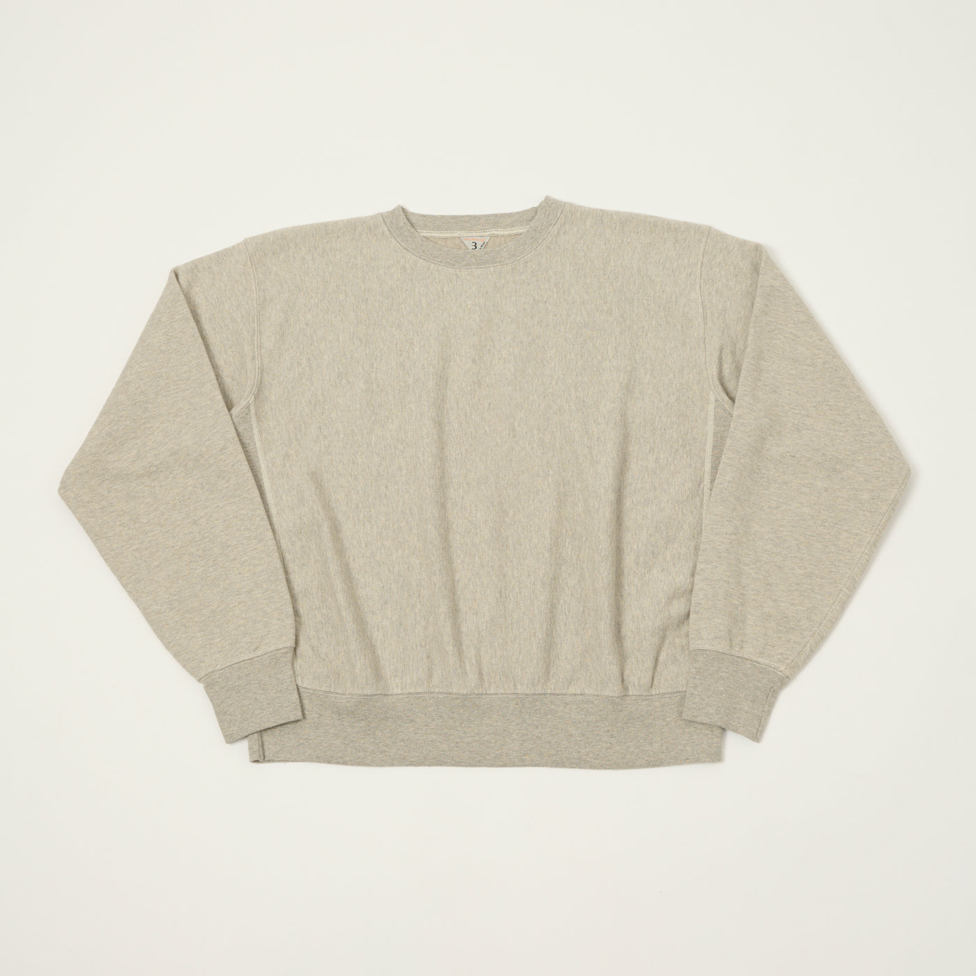 FilMelange 'Linden' Reverse Weave Sweatshirt - Melange