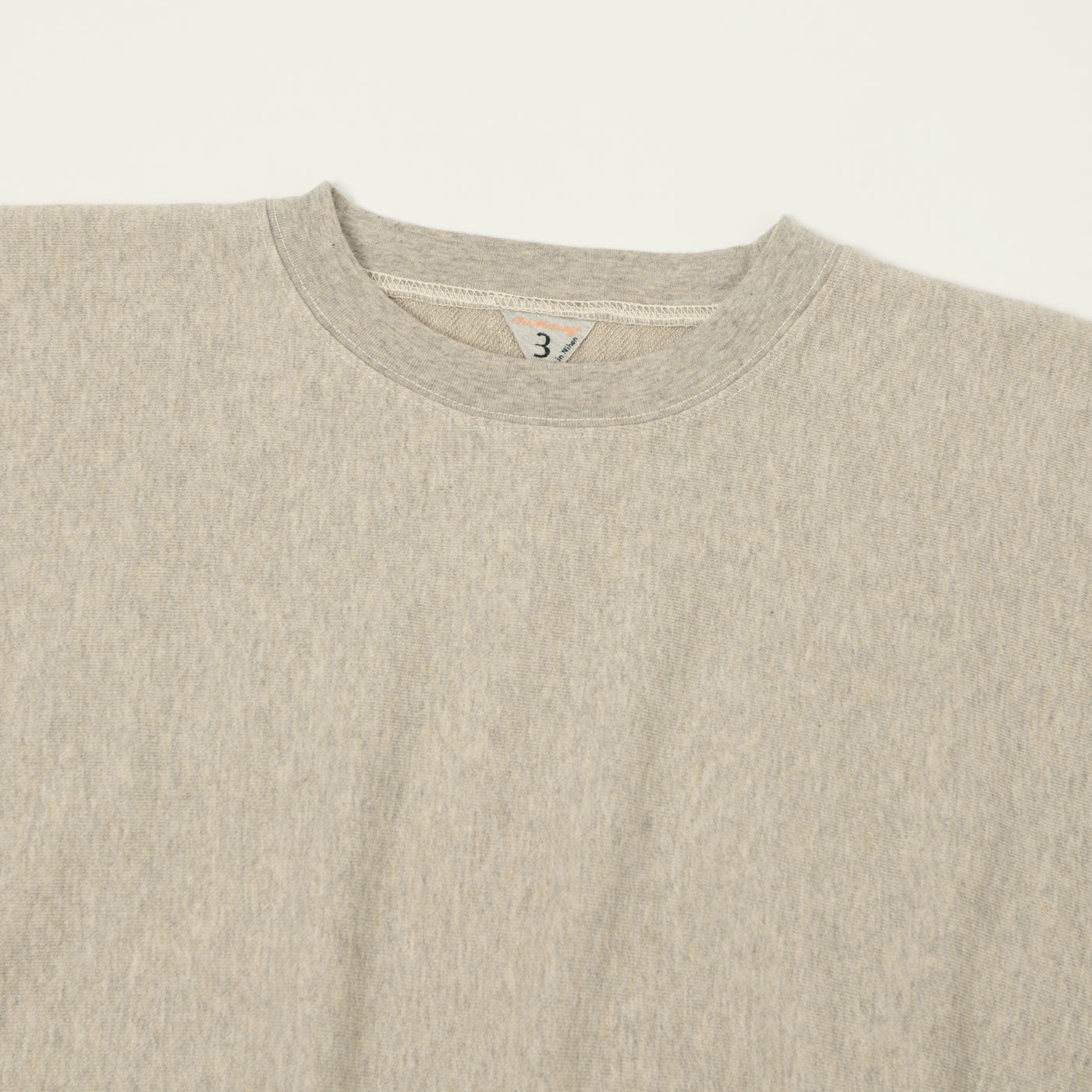 FilMelange 'Linden' Reverse Weave Sweatshirt - Melange