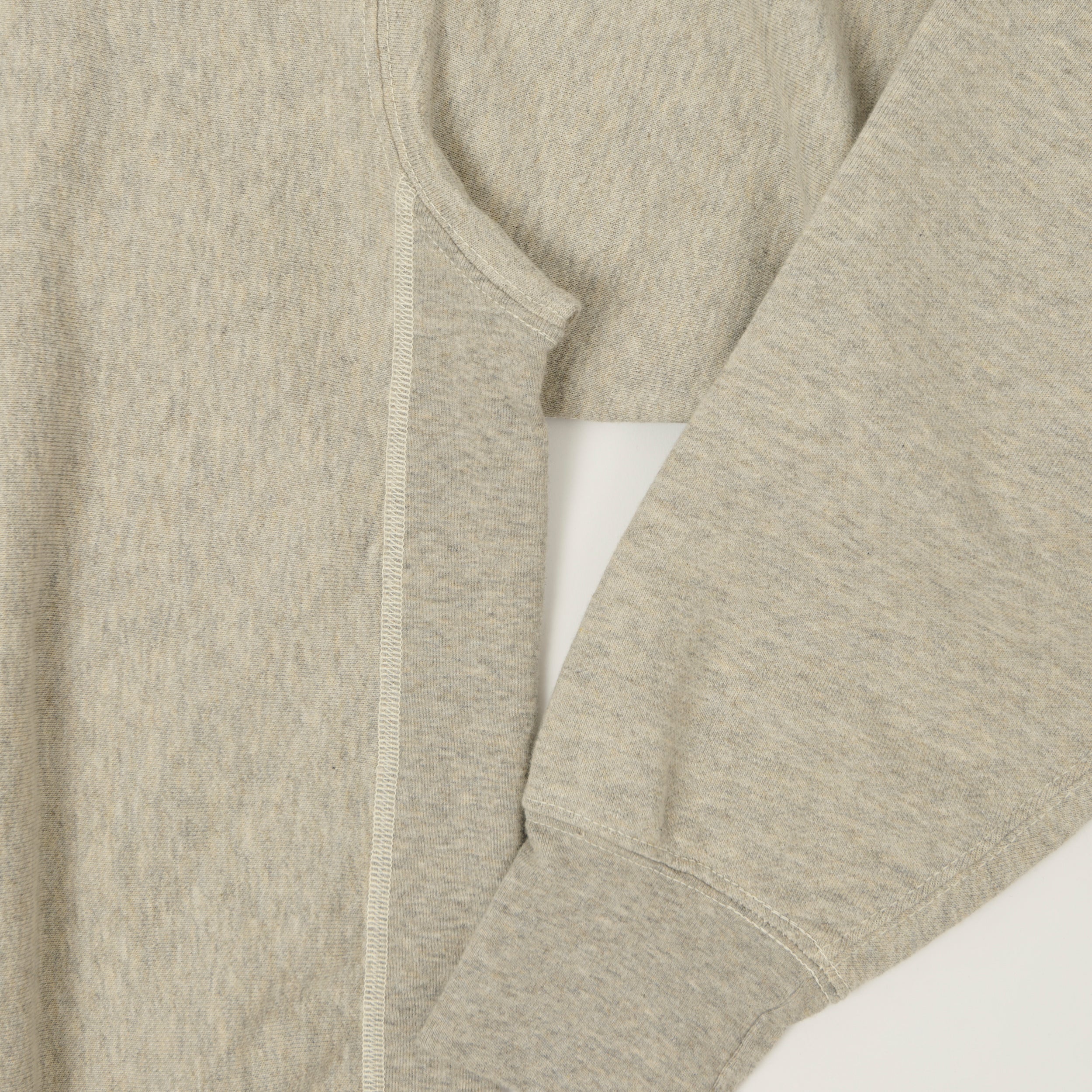 FilMelange 'Linden' Reverse Weave Sweatshirt - Melange